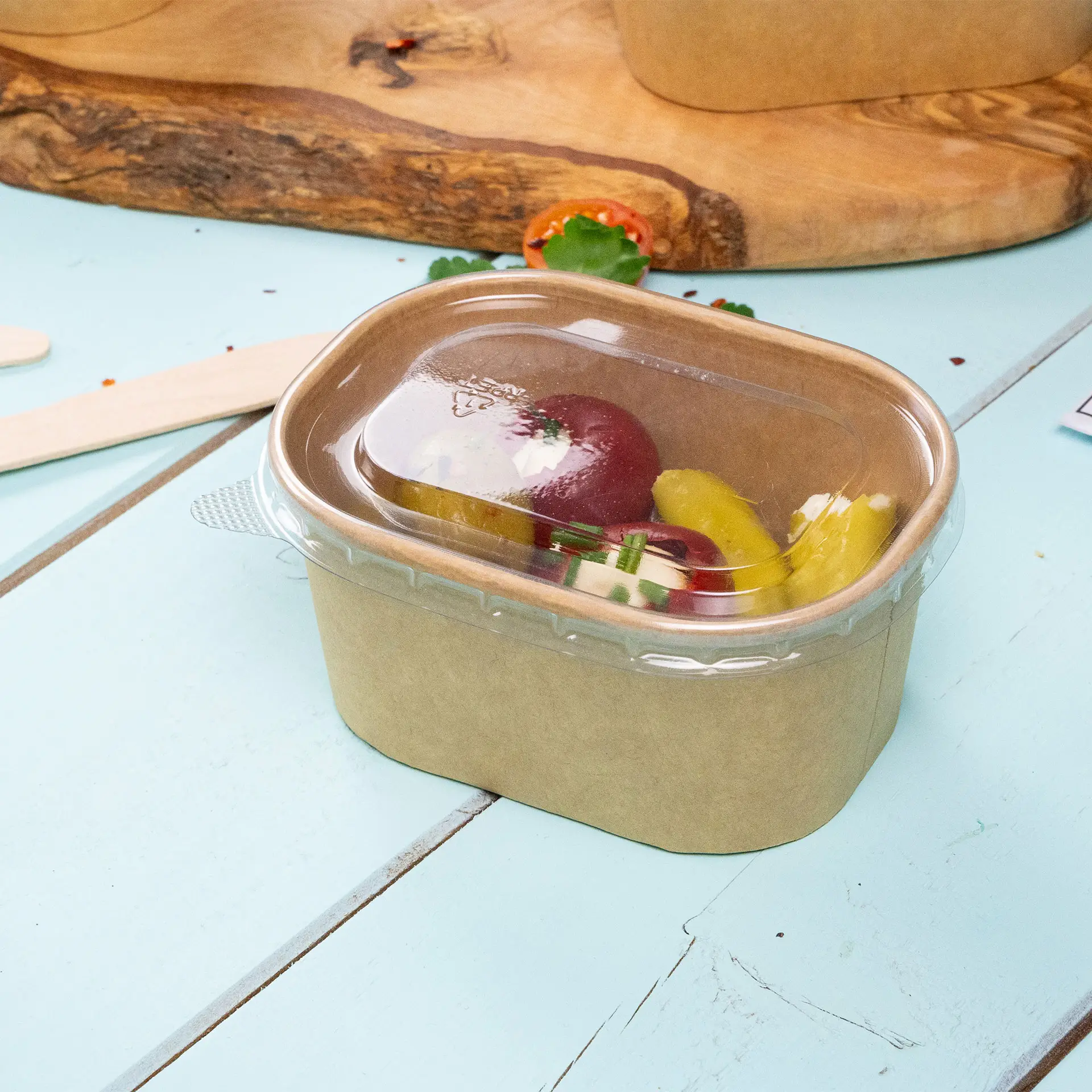 Verpackungsbecher 250 ml, 11 x 8 x 5 cm, braun, rechteckig dfc01607-verpackungsbecher-250-ml-11-x-8-x-5-cm-braun-rechteckig-6