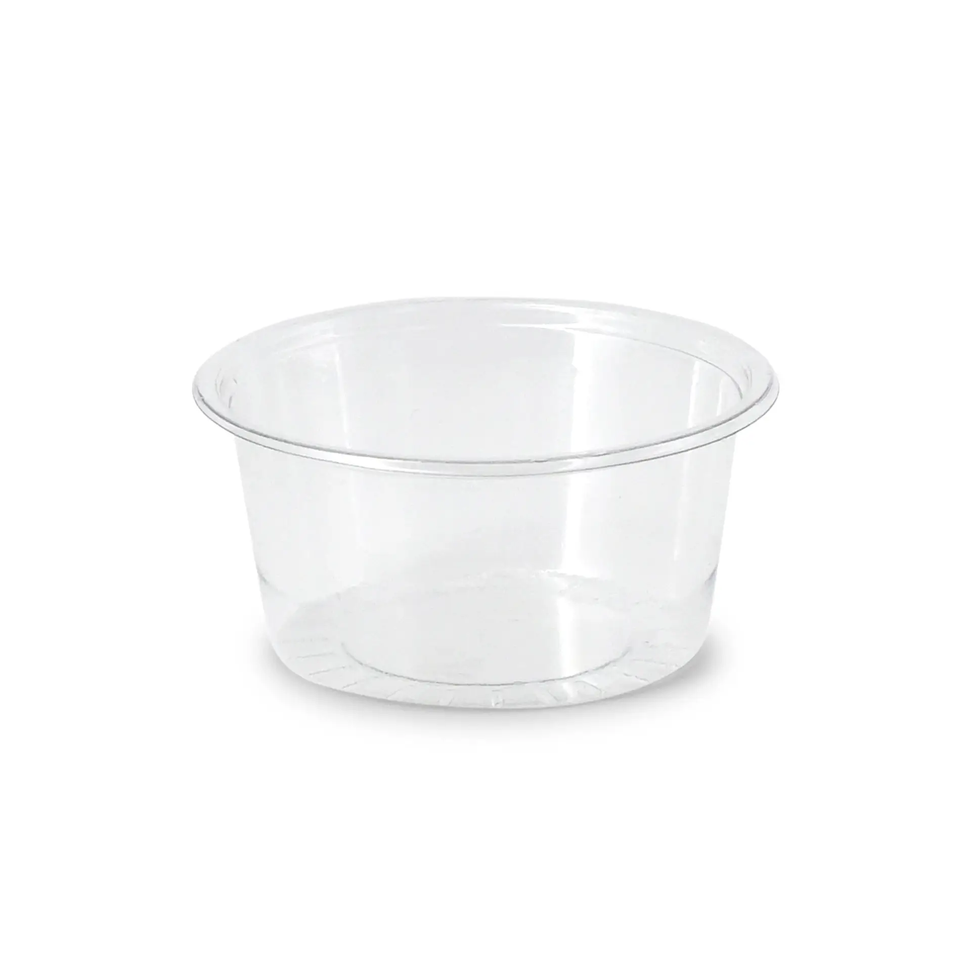 Pot à portions en rPET 100 ml, Ø 75 mm, transparent Pot à portions en rPET 100 ml, Ø 75 mm, transparent