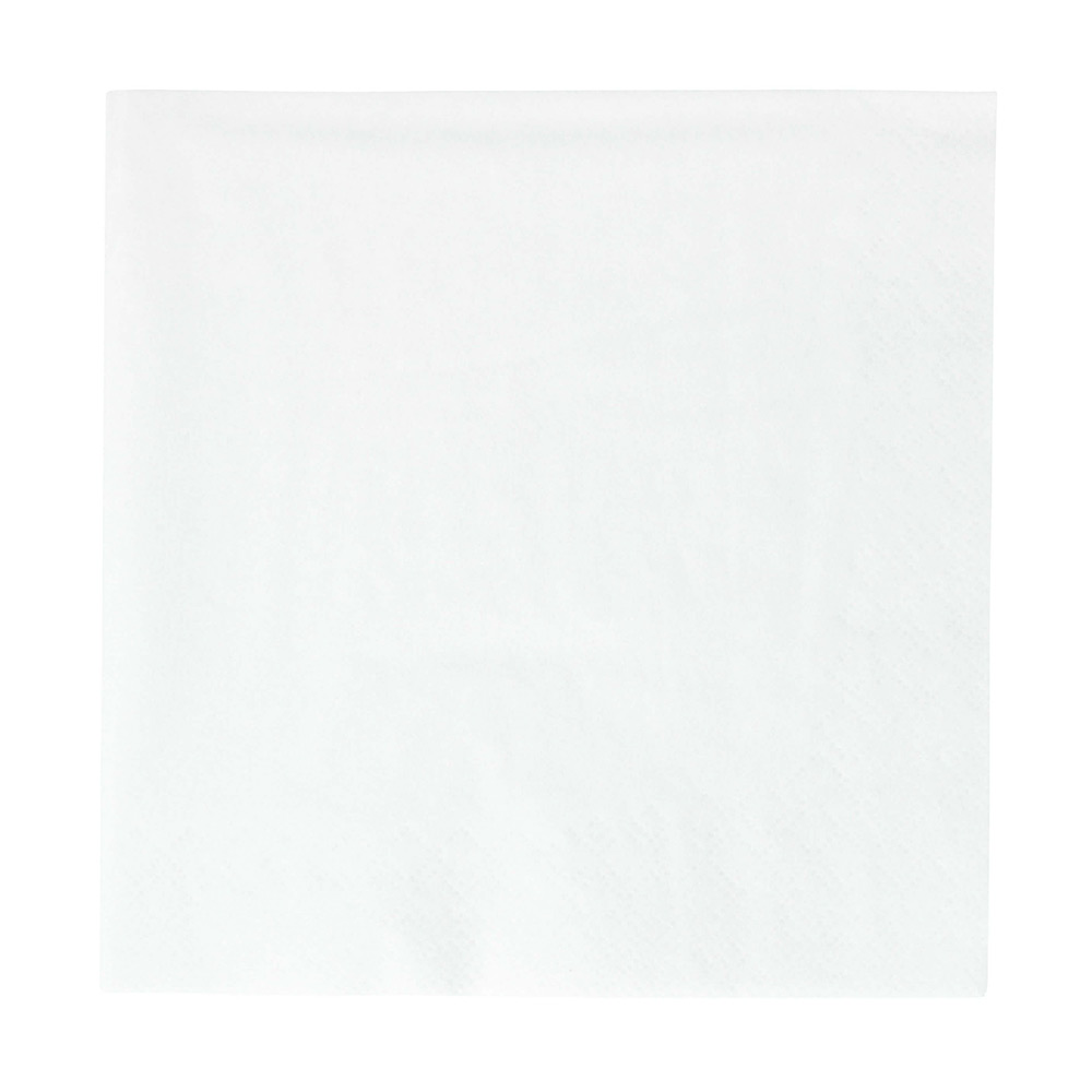 Papier-Servietten 33 x 33 cm, 2-lagig, 1/4 Falz, weiß