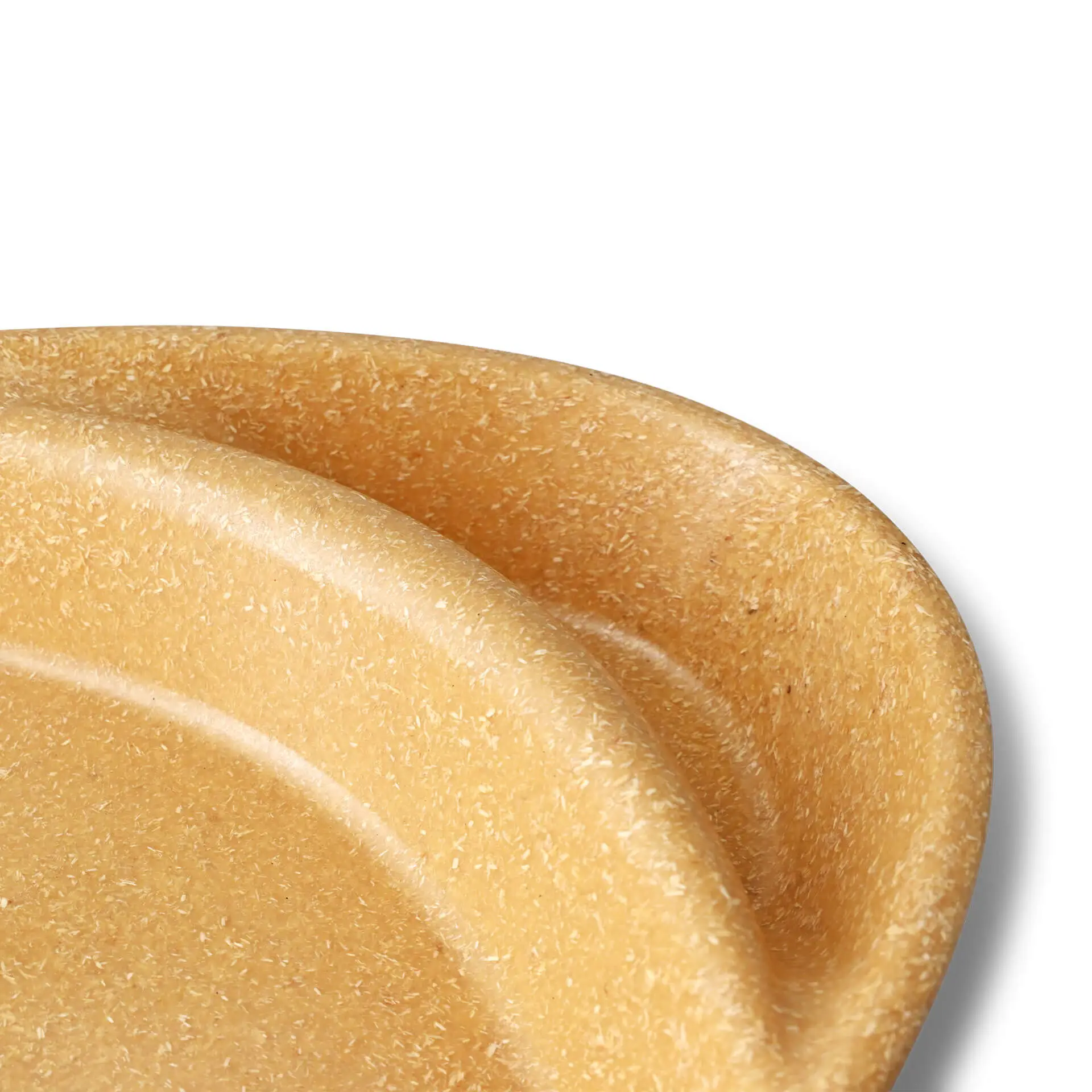 Assiette repas réutilisable "merways Plate" 27,5 x 20 x 3,5 cm, 2 compartiments, ovale, caramel / marron dfc00847-2-fuer-1-mehrweg-menueteller-merways-plate-275-x-20-x-35-cm-2-kammern-tropfenfoermig-karamell-braun-4