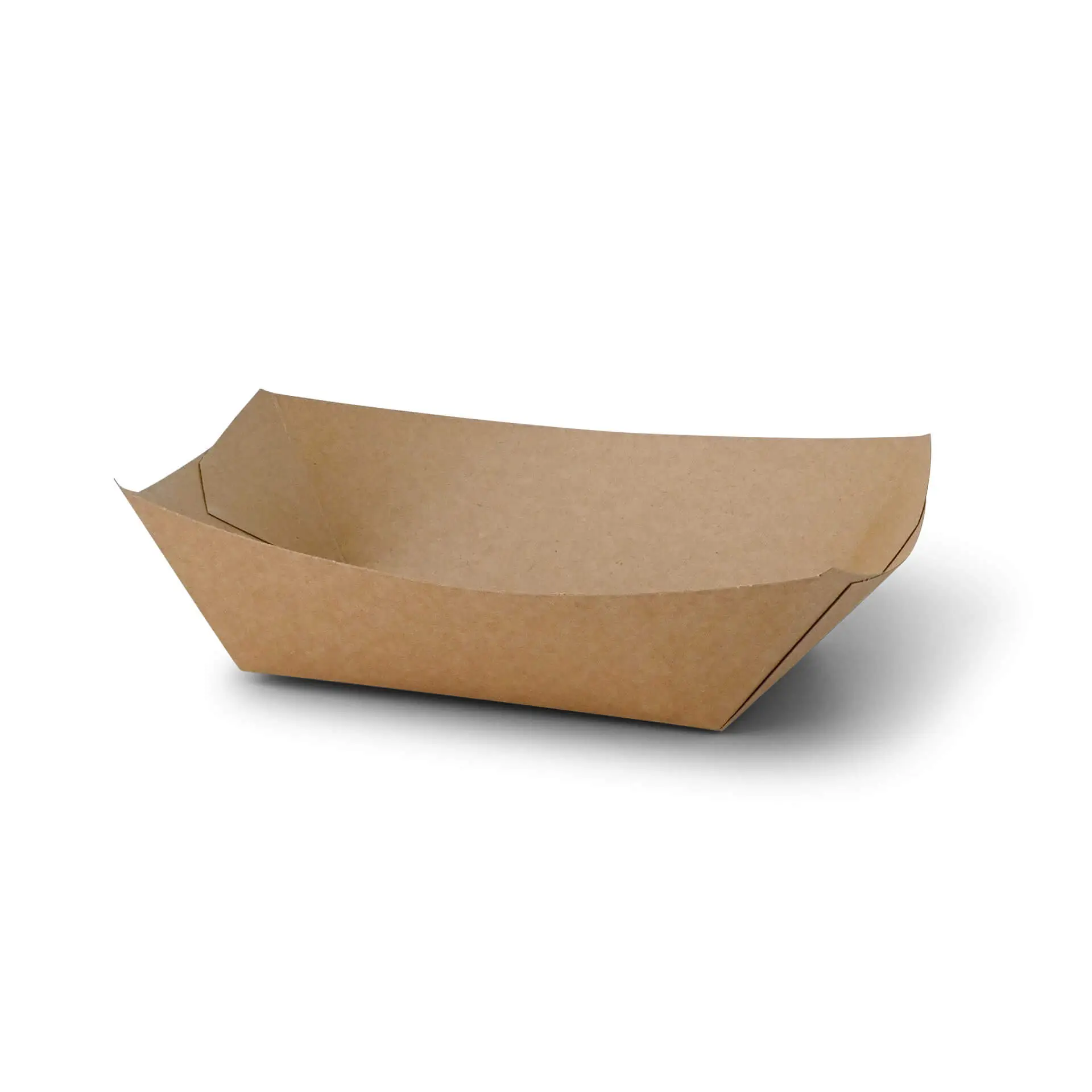 Barquette en carton kraft brun, revêtement bio, 800 ml Barquette en carton kraft brun, revêtement bio, 800 ml