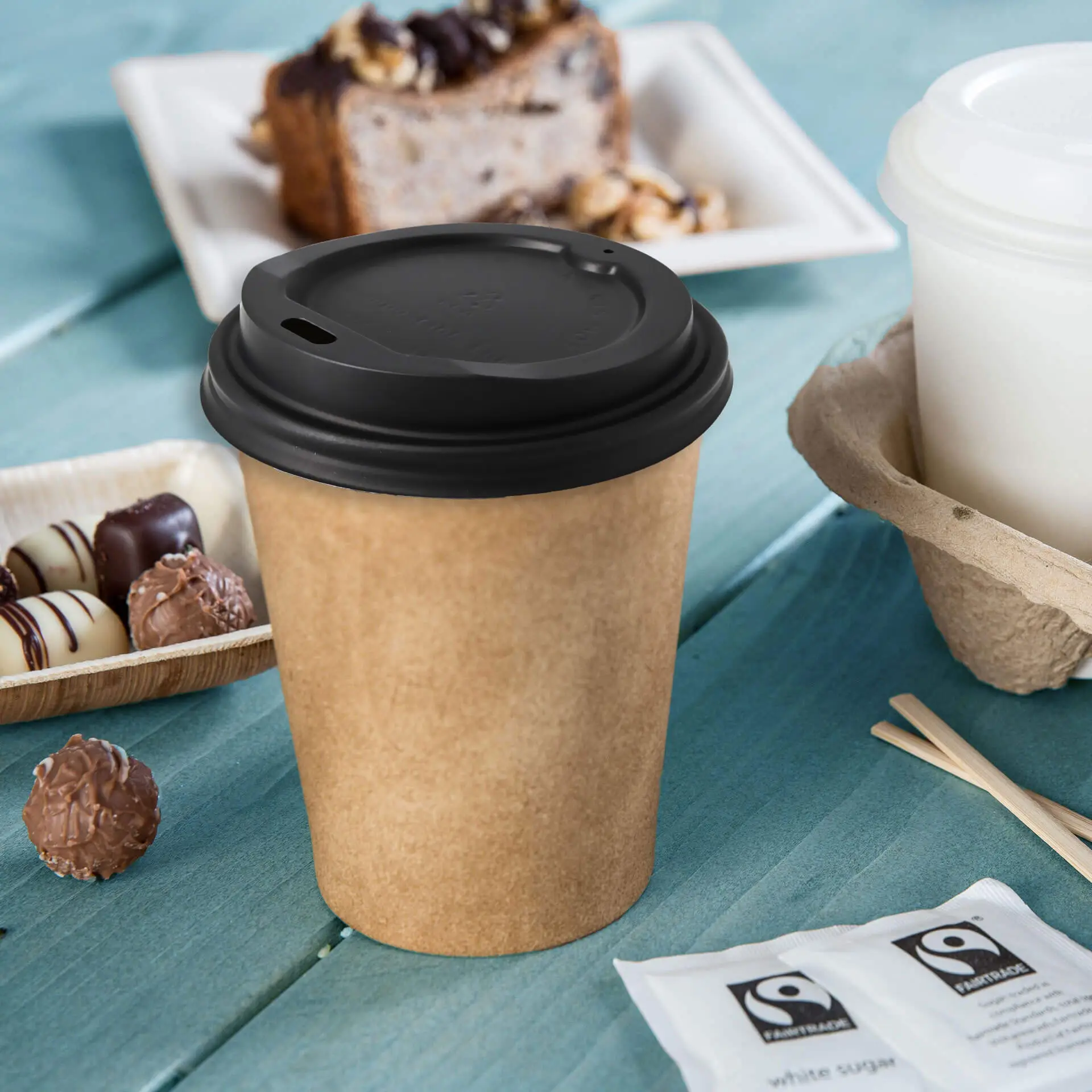 Couvercle en PS Ø 80 mm, noir, avec ouverture pour boire con10040-01-0-ps-deckel-80-mm-schwarz-trinkoeffnung-6