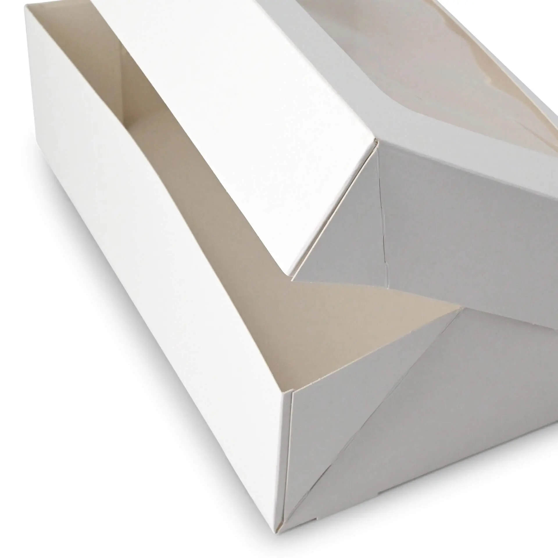 Cupcake Boxen (6er), Zellulose-Fenster, weiss