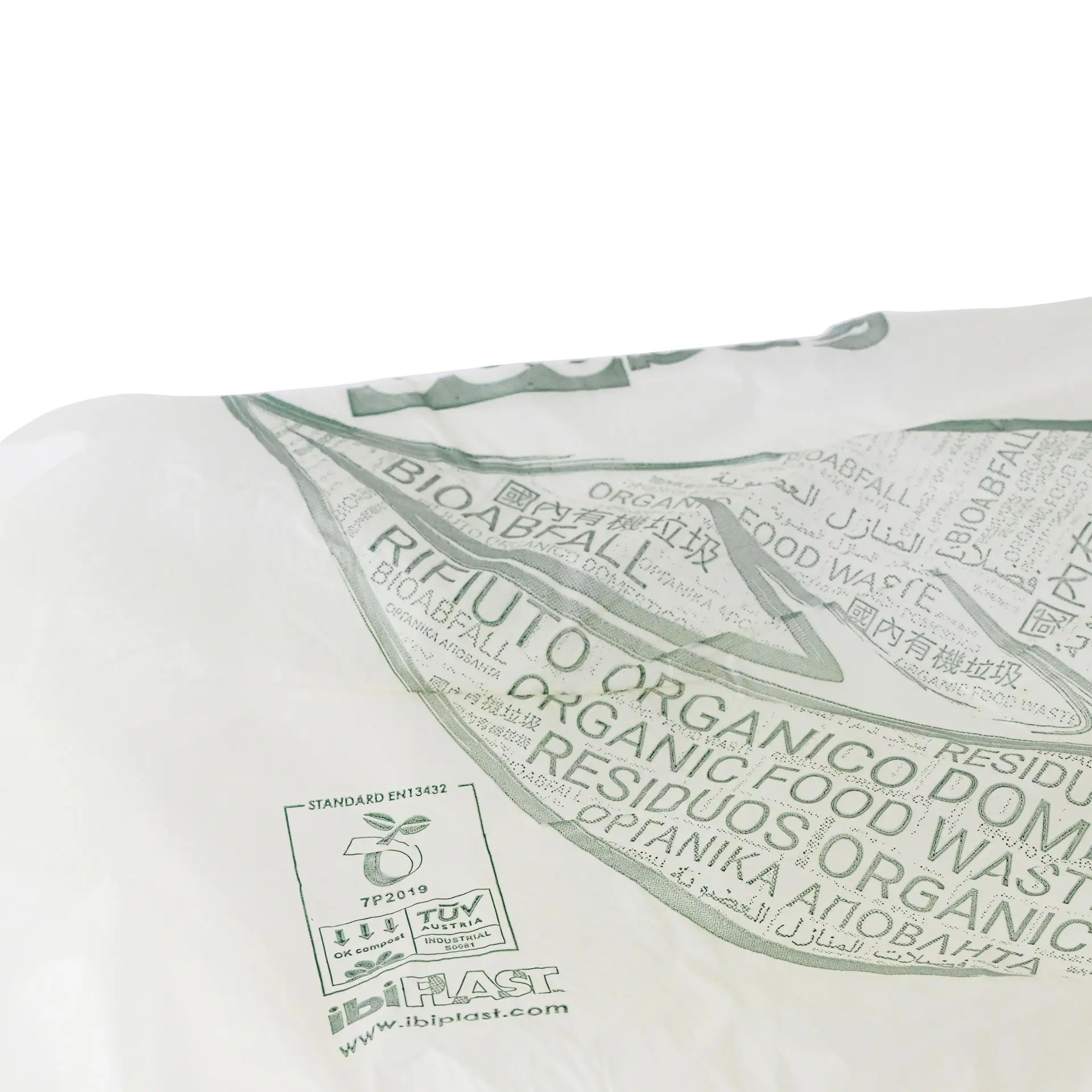 Bio Müllbeutel PLA, 50x60 cm, 25 l Bio Müllbeutel PLA, 50x60 cm, 25 l