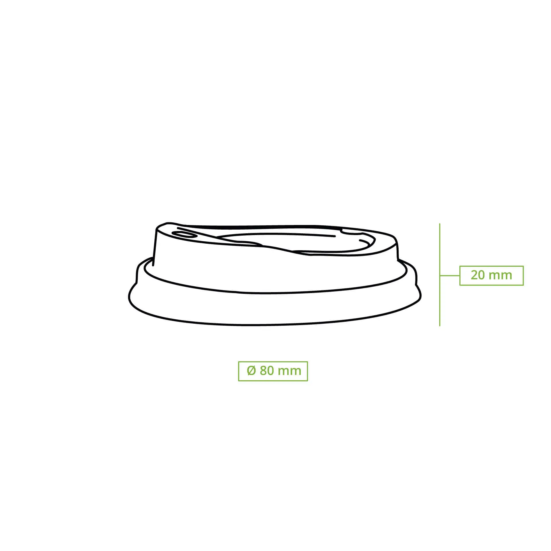 CPLA-Deckel Ø 80 mm, schwarz, Trinköffnung dhd004051-cpla-deckel-80-mm-schwarz-trinkoeffnung-8