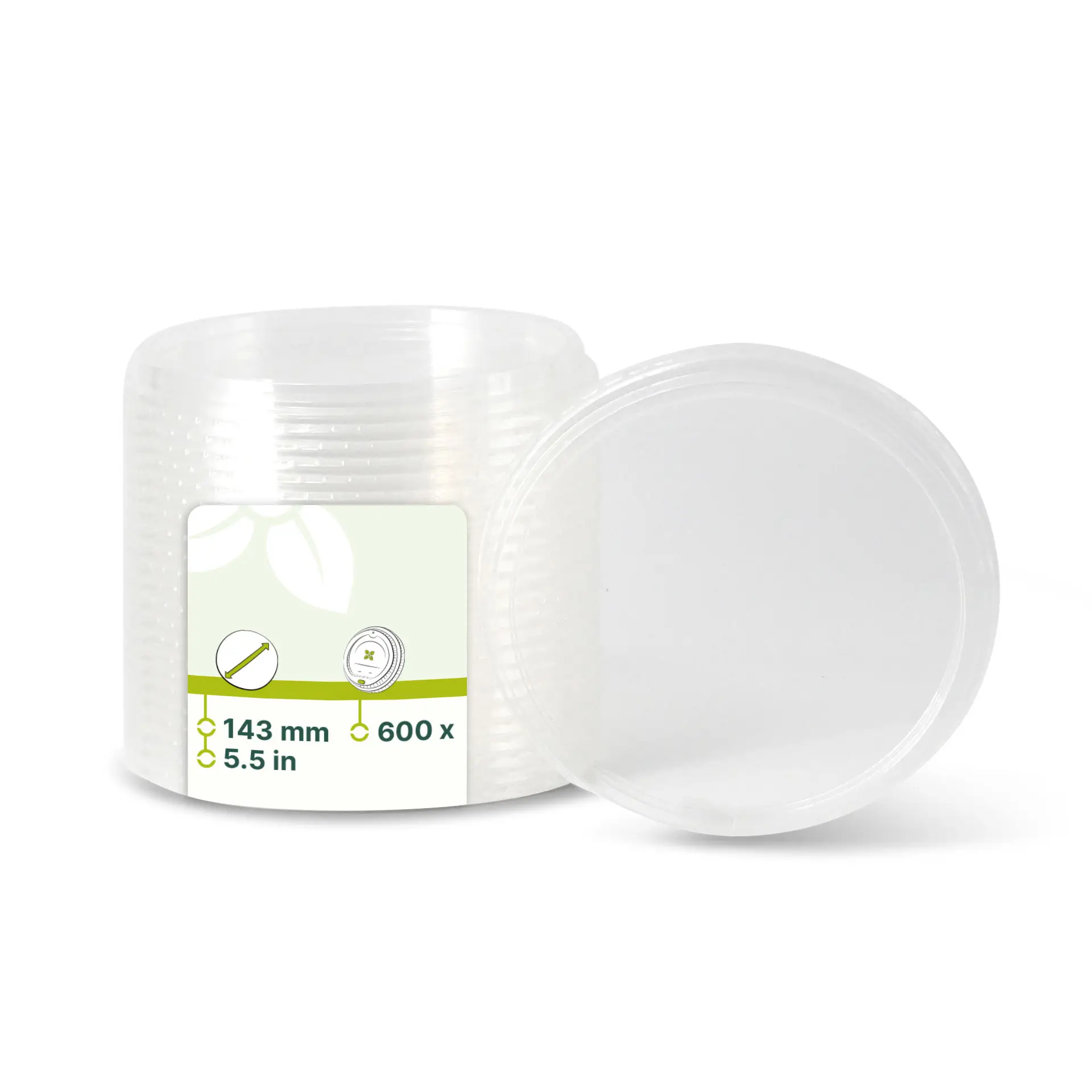 PLA-Deckel Ø 143 mm, rund PLA-Deckel Ø 143 mm, rund