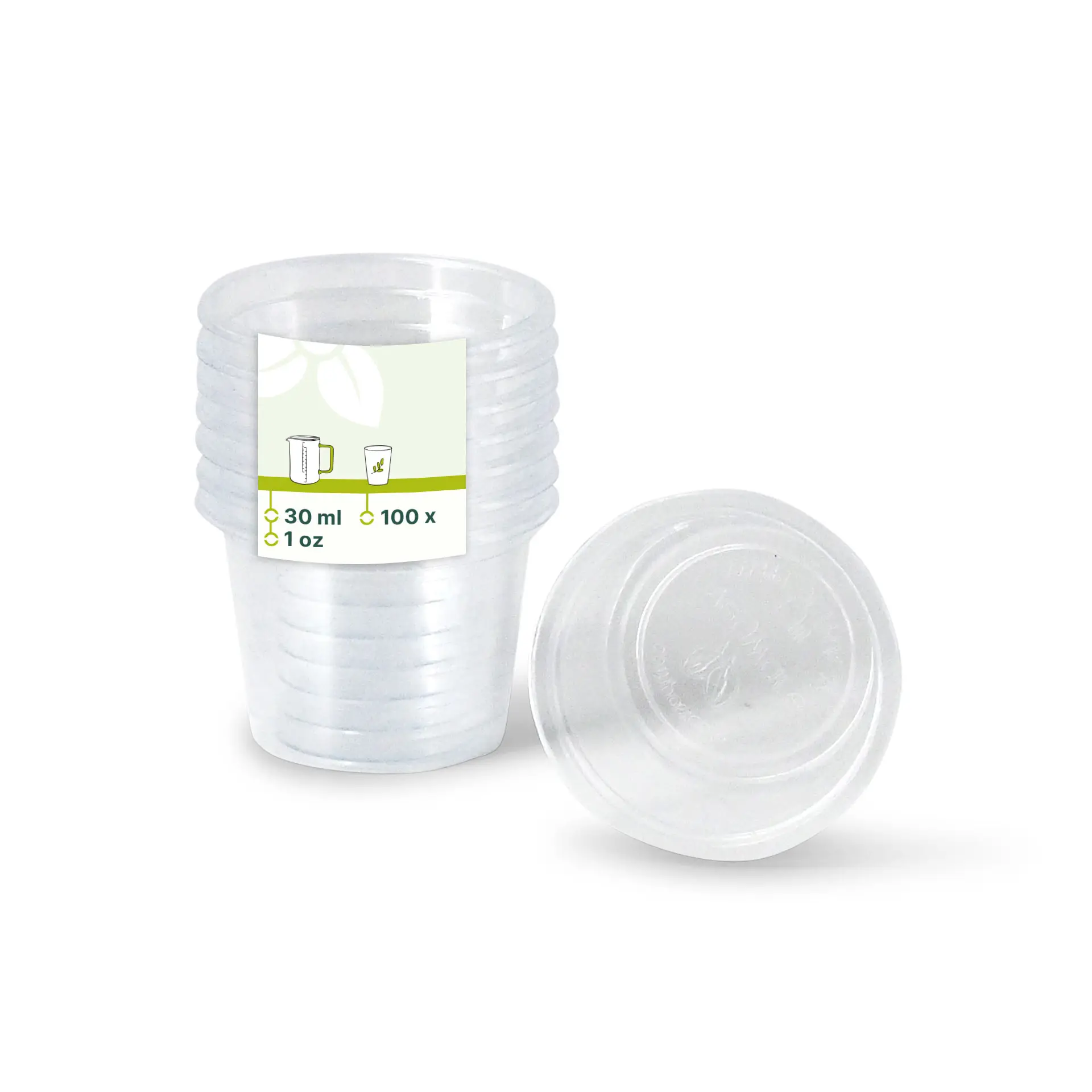 Petit pot en PLA, 30 ml, Ø 45 mm Petit pot en PLA, 30 ml, Ø 45 mm