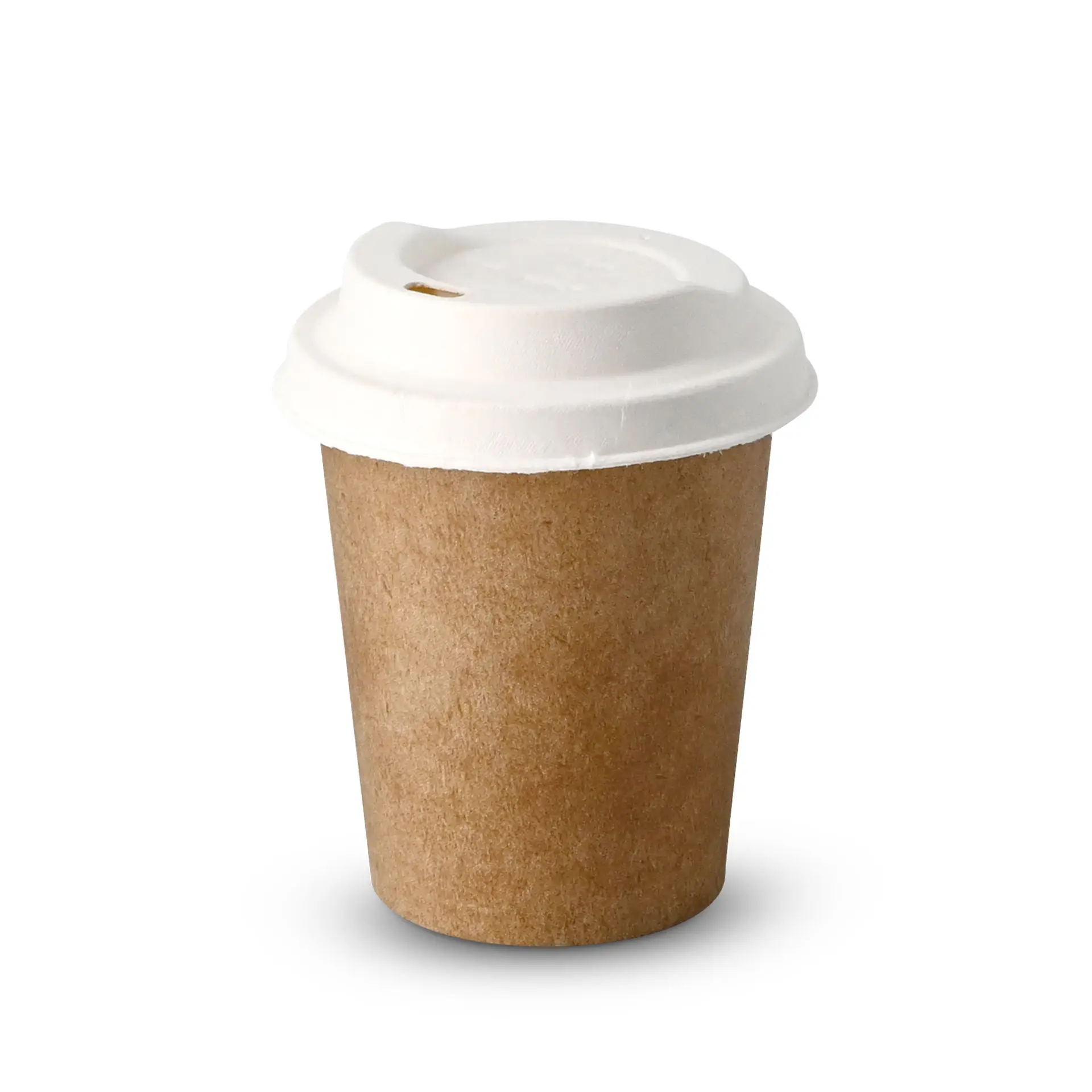 Papp-Deckel Ø 80 mm, weiss, Trinköffnung Papp-Deckel Ø 80 mm, weiss, Trinköffnung