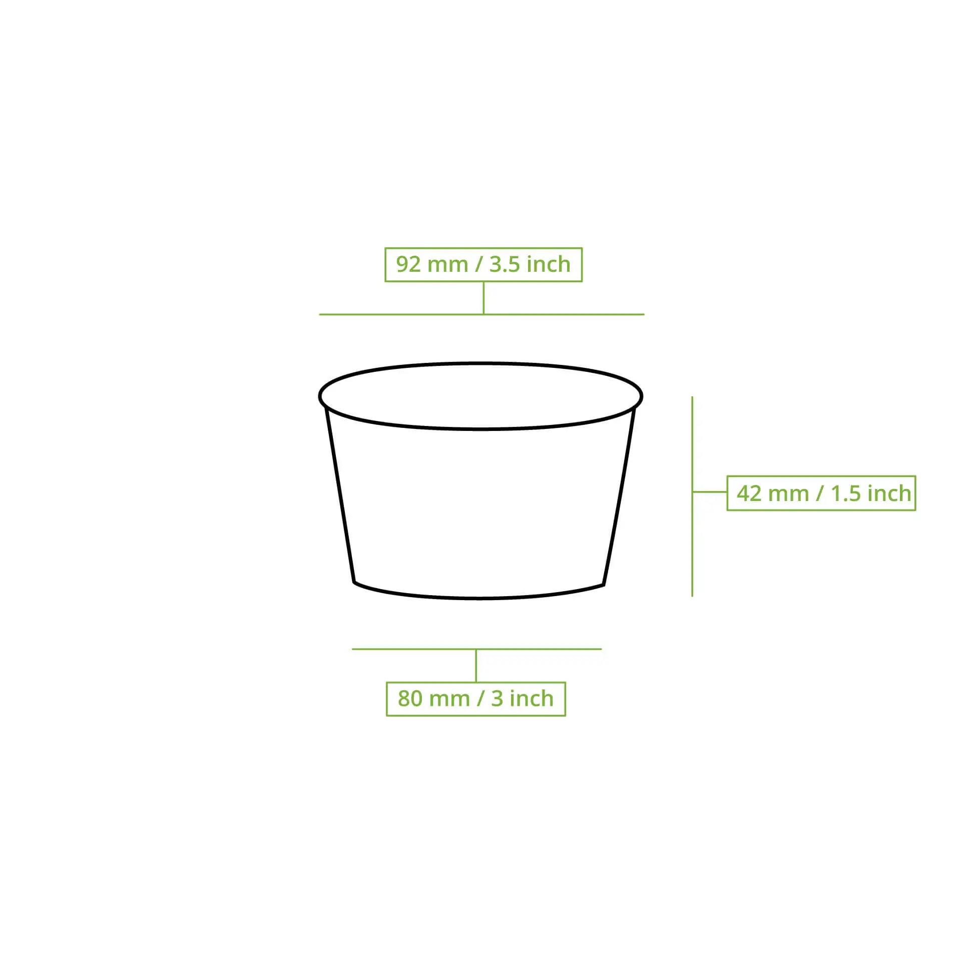 Pot à glace en carton XS, 4 oz, max. 6 oz, Ø 92 mm, blanc dfc069231-eisbecher-aus-pappe-xs-100-ml-max-180-ml-92-mm-weiss-8