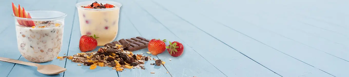 Dessertbecher für verschiedene Speisen| Green Box
