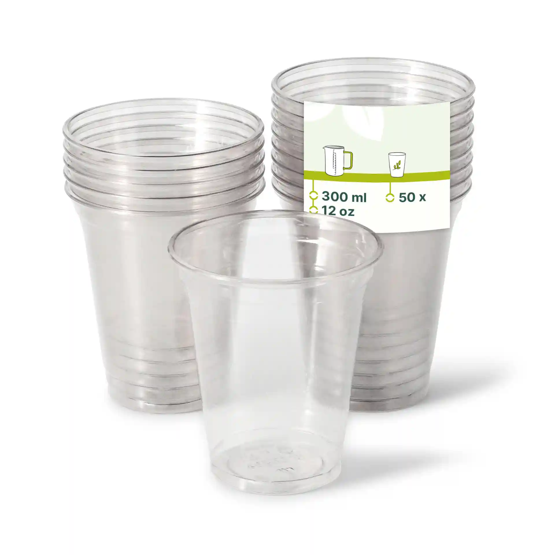 rPET-Klarbecher 300 ml / 12 oz, Ø 95 mm