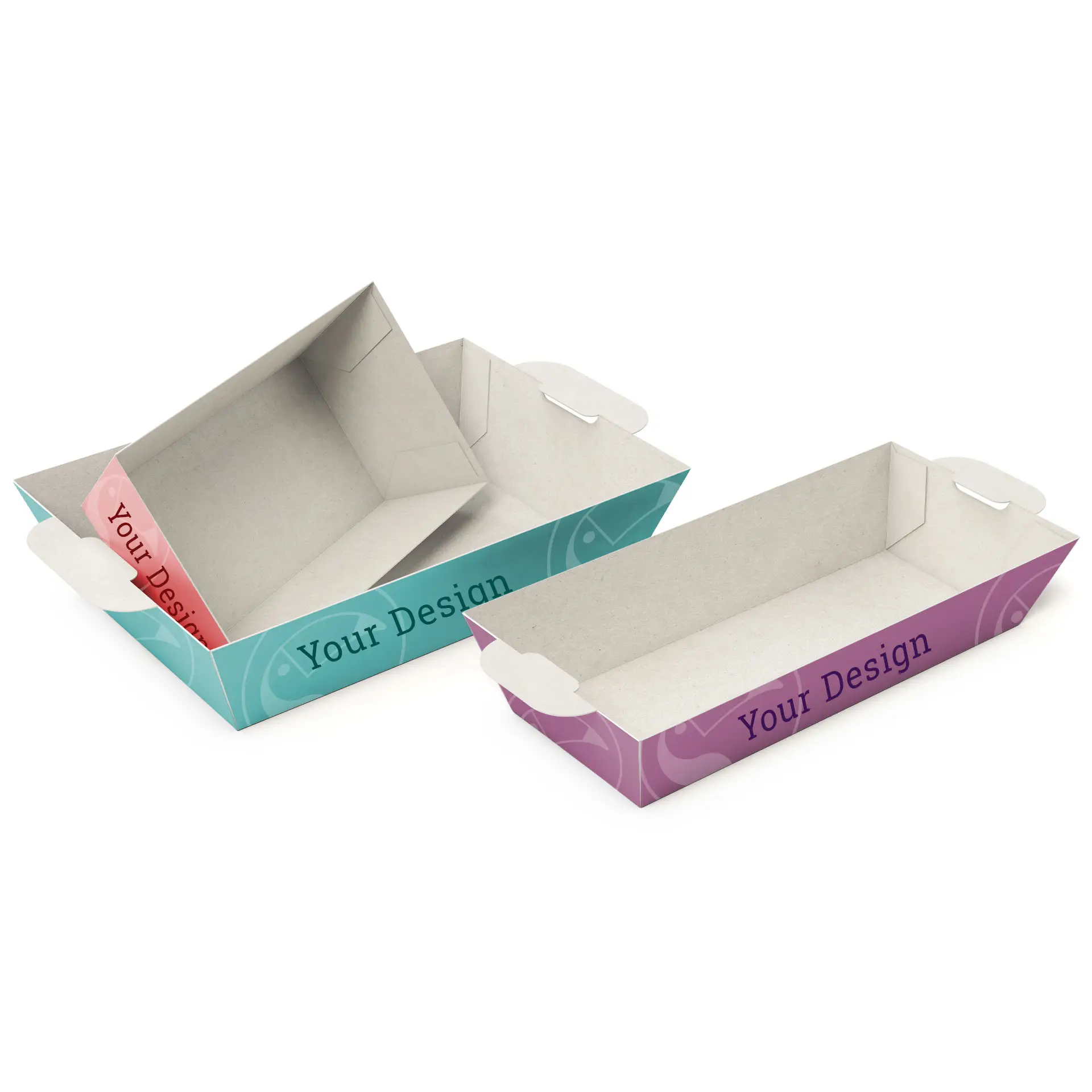 Snack bowls personnalisées - Barquette de service