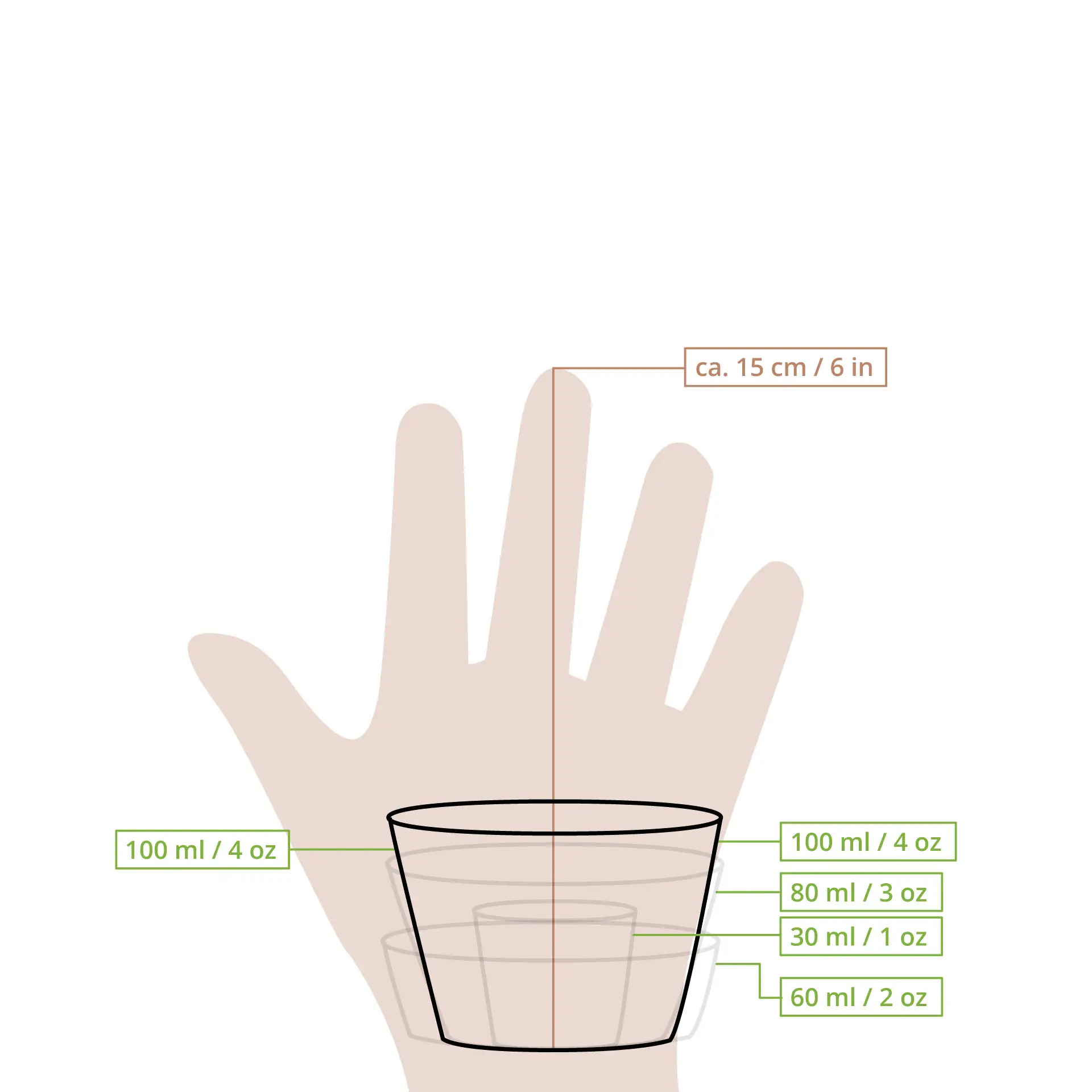 Pot à portions en PLA 100 ml, Ø 70 mm dfc02480-portionsbecher-aus-pla-100-ml-70-mm-klar-rund-8