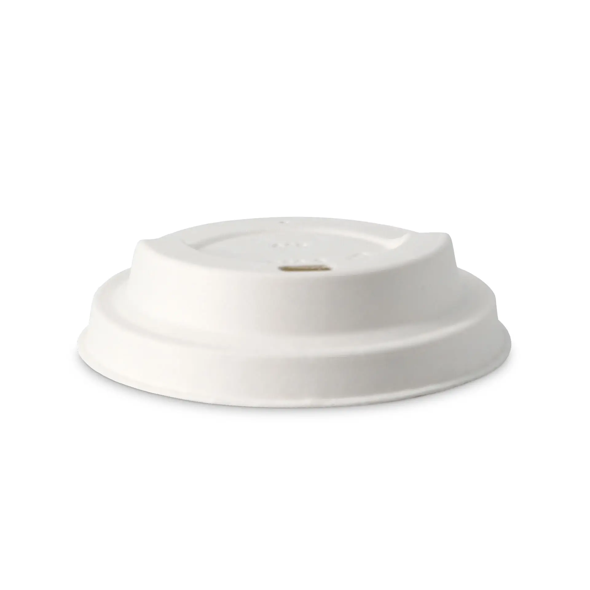 Papp-Deckel Ø 80 mm, weiss, Trinköffnung Papp-Deckel Ø 80 mm, weiss, Trinköffnung