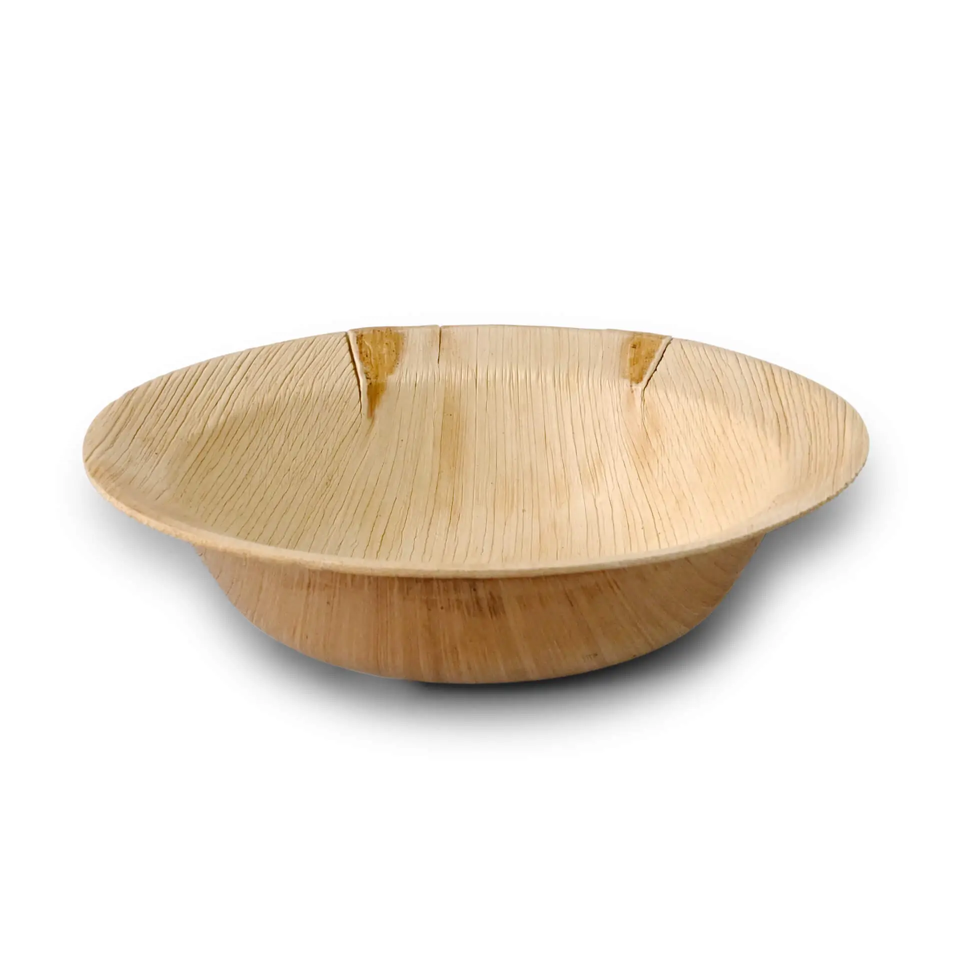 Assiette en feuille de palmier "Palmware®" Ø 14 cm, profonde, ronde, avec bord Assiette en feuille de palmier "Palmware®" Ø 14 cm, profonde, ronde, avec bord
