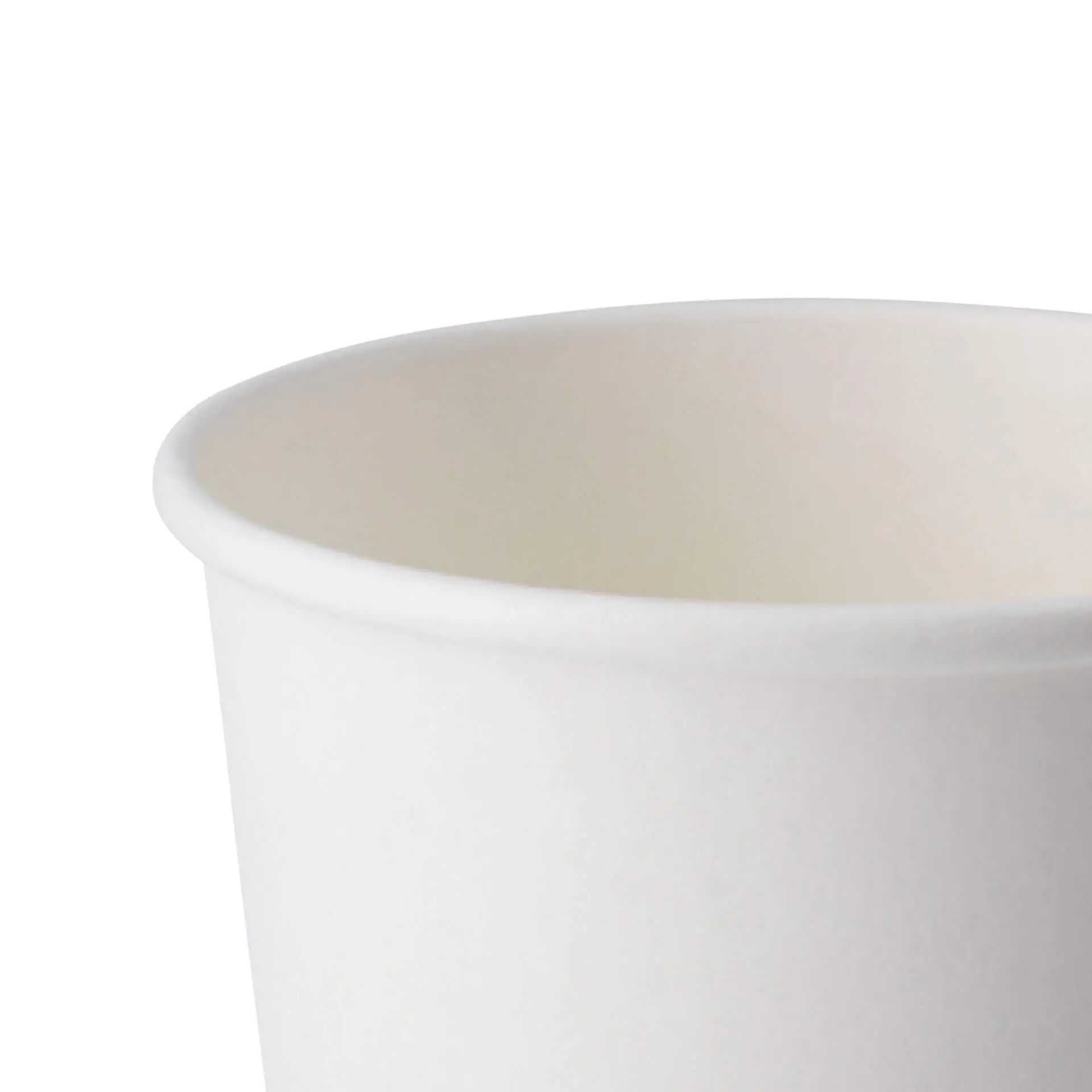 Suppenbecher to go aus Karton (Premium) 300 ml, Ø 90 mm, weiss, bio-beschichtet