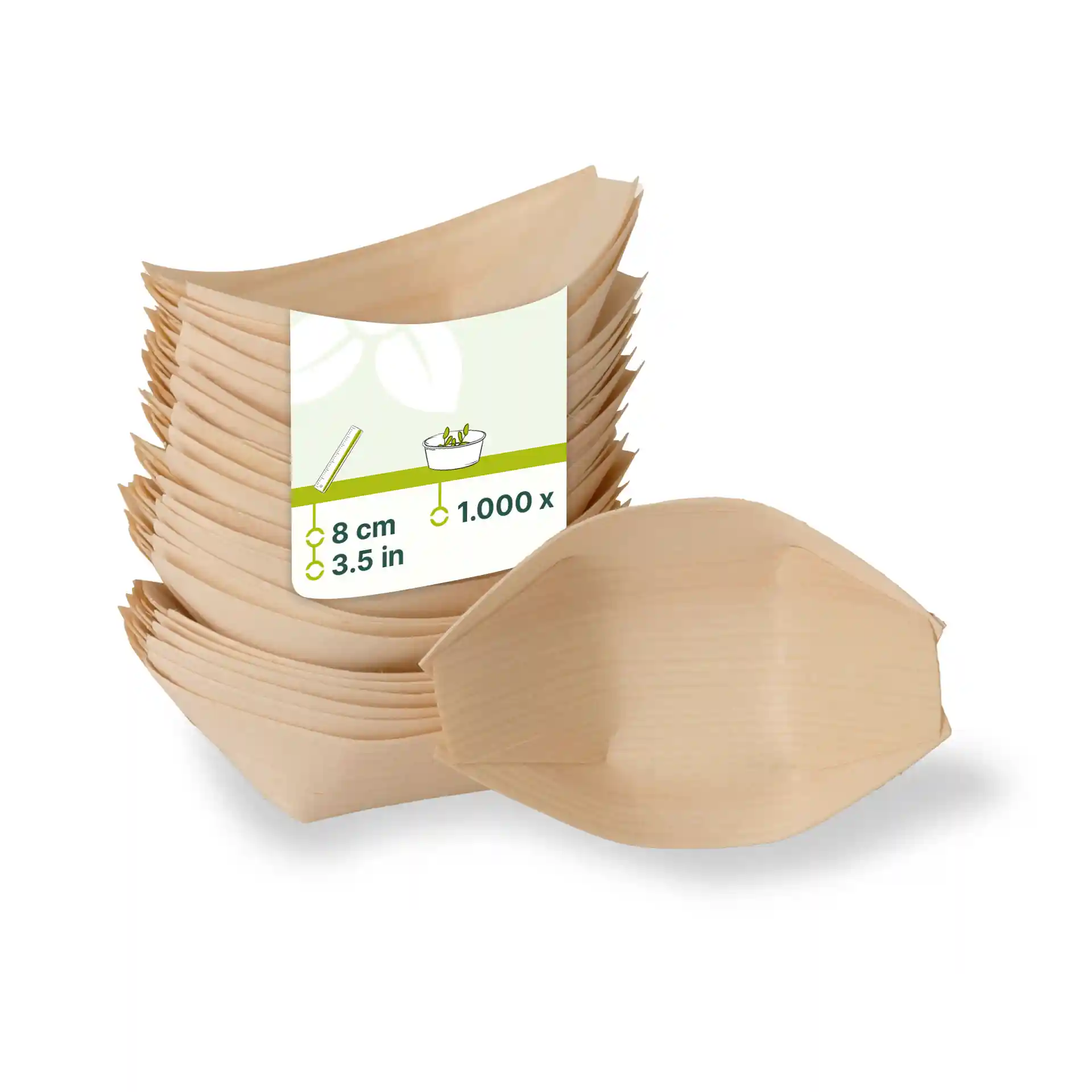 Holzschiffchen 8 cm
