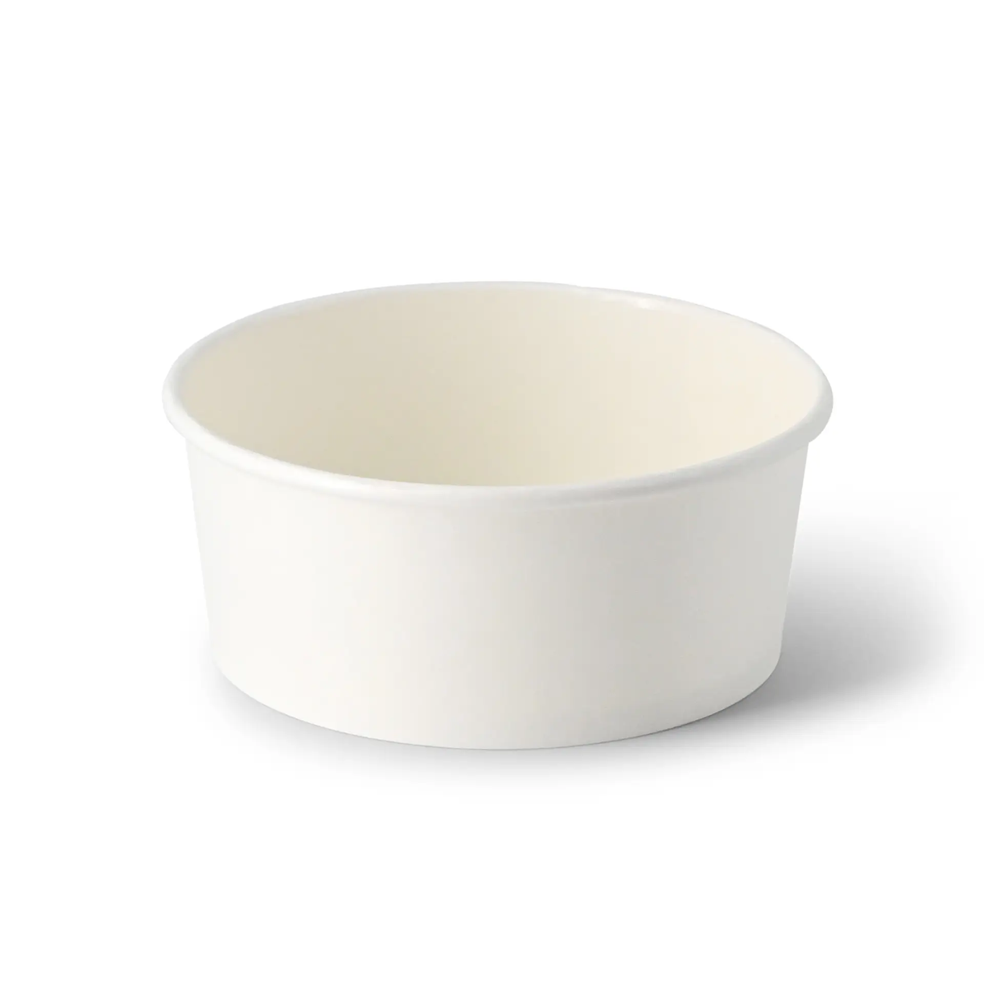 Kartonschale / Salatschale (bio-beschichtet) 650 ml, Ø 150 mm, weiss