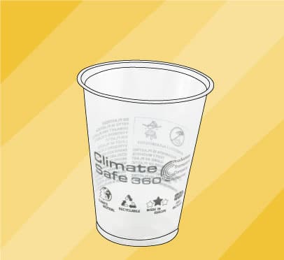 rPET-Becher