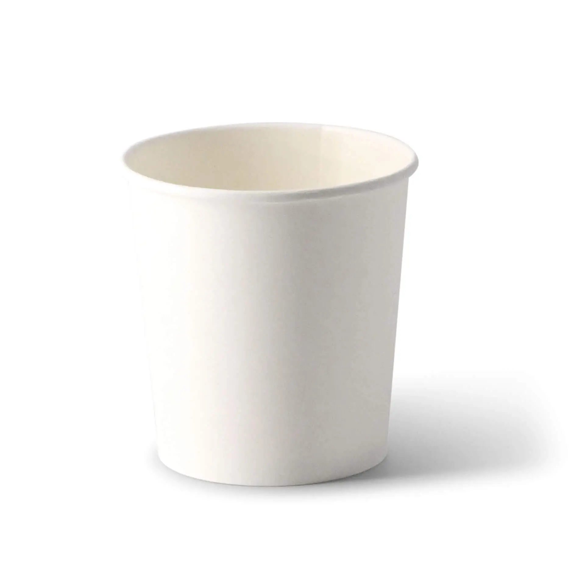 Suppenbecher to go aus Karton (Premium) 400 ml, Ø 95 mm, weiss, bio-beschichtet