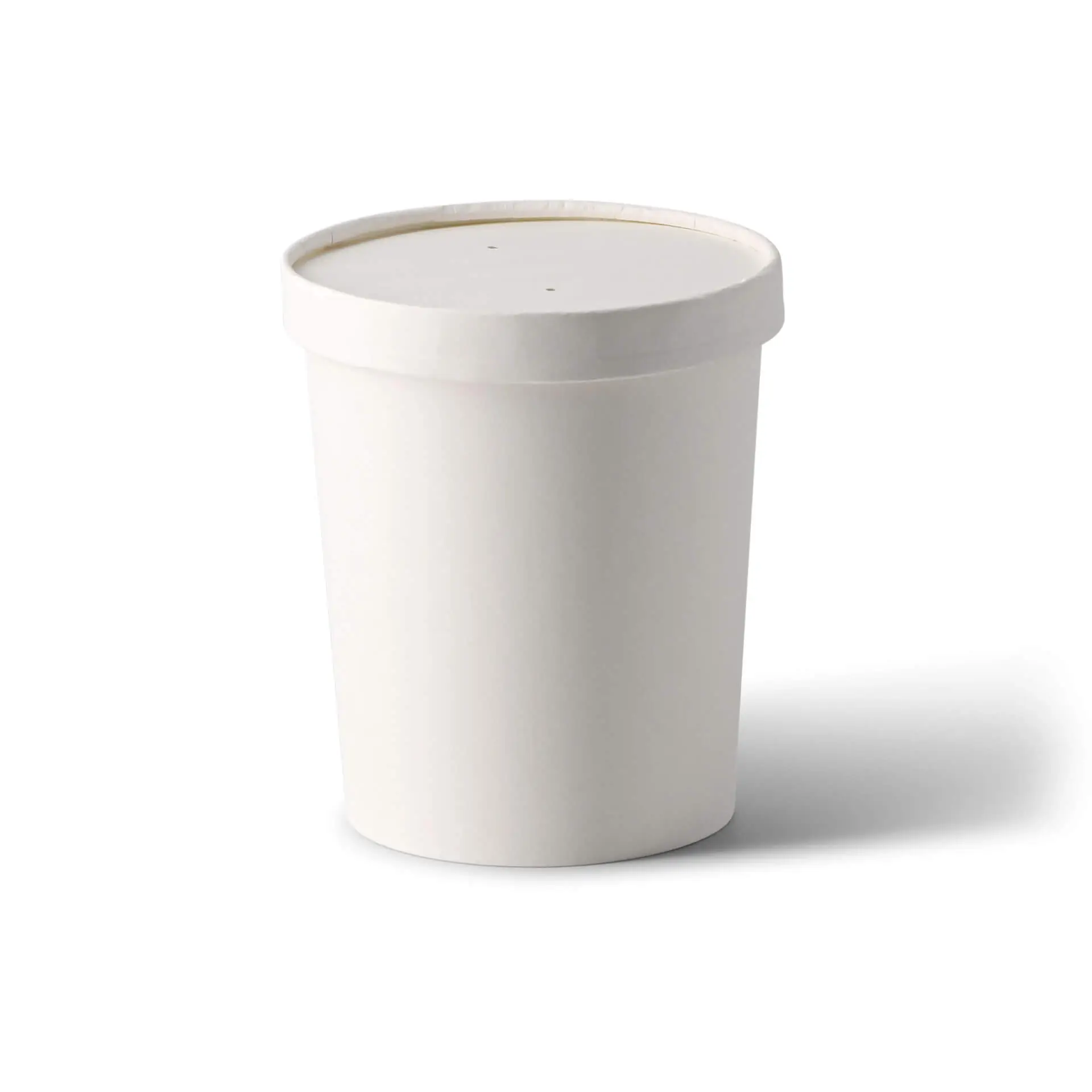 Suppenbecher to go aus Karton (Premium) 800 ml / 32 oz, Ø 115 mm, weiss, bio-beschichtet