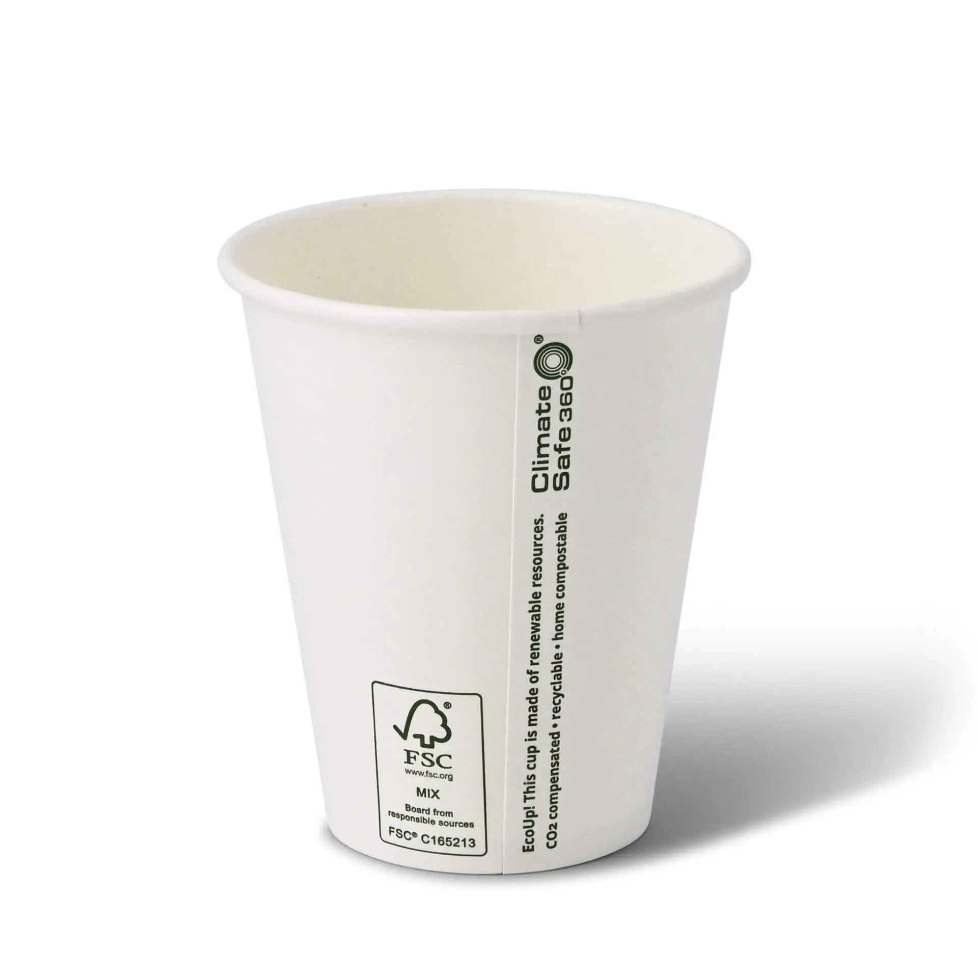 Gobelet en carton blanc, 25 cl / 10 oz, Ø 90 mm dhd04530-pappbecher-250-ml-10-oz-90-mm-weiss-2