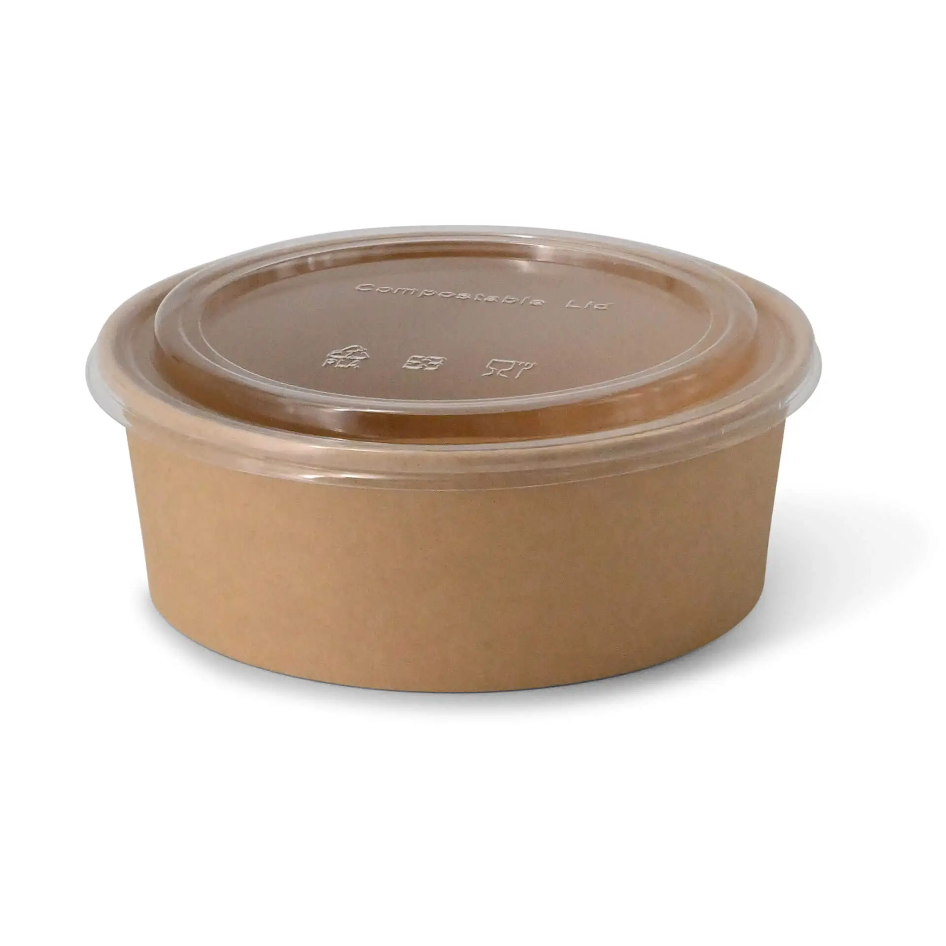 Bol rond en carton kraft (revêtu de PE), 1000 ml, Ø 185 mm, brun, rondes (1300 ml de volume max.) con30022-01-0-kartonschalen-beschichtet-salatschalen-1000-ml-185-mm-braun-rund-1300-ml-max-volumen-4