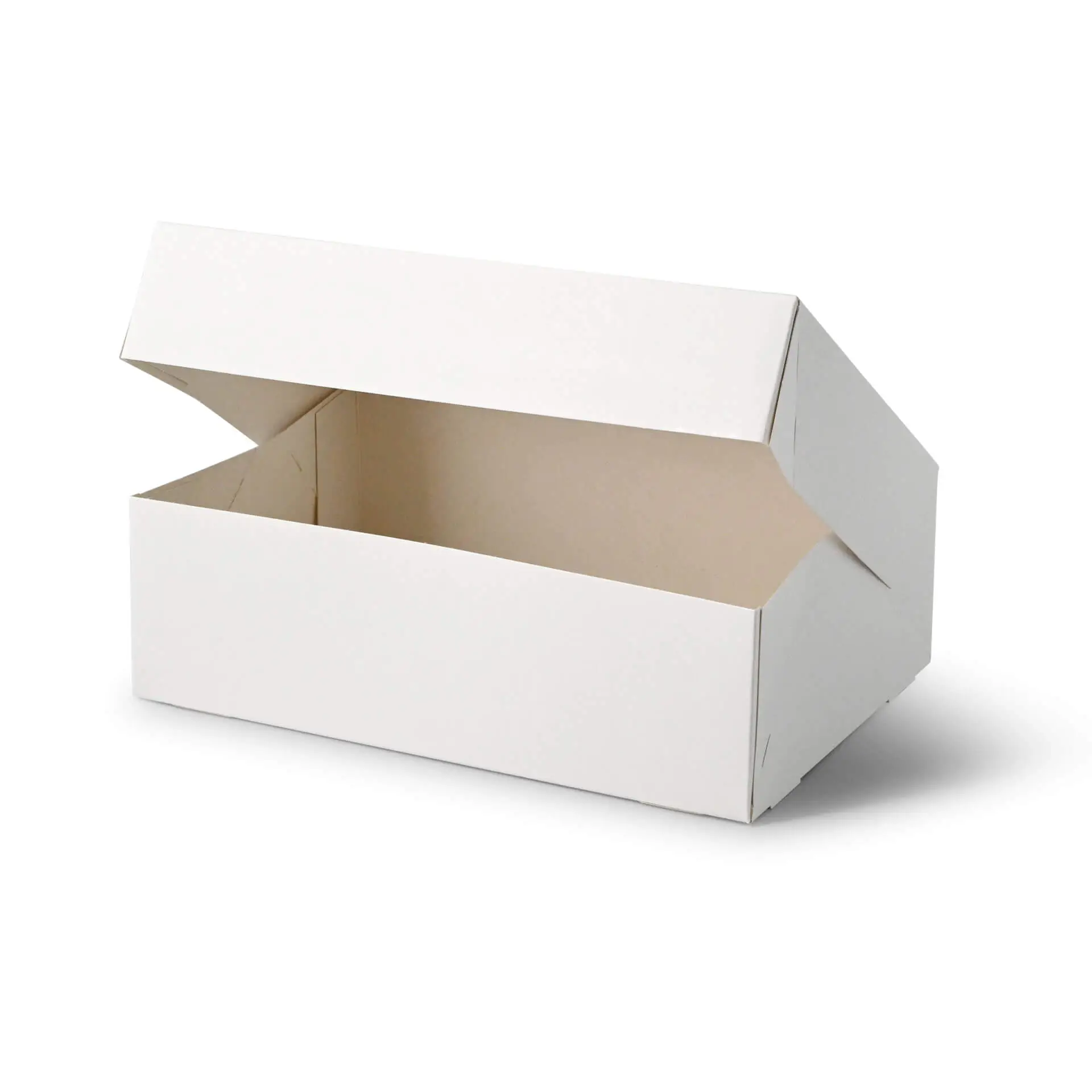 Cupcake Boxen (6er), Zellulose-Fenster, weiss