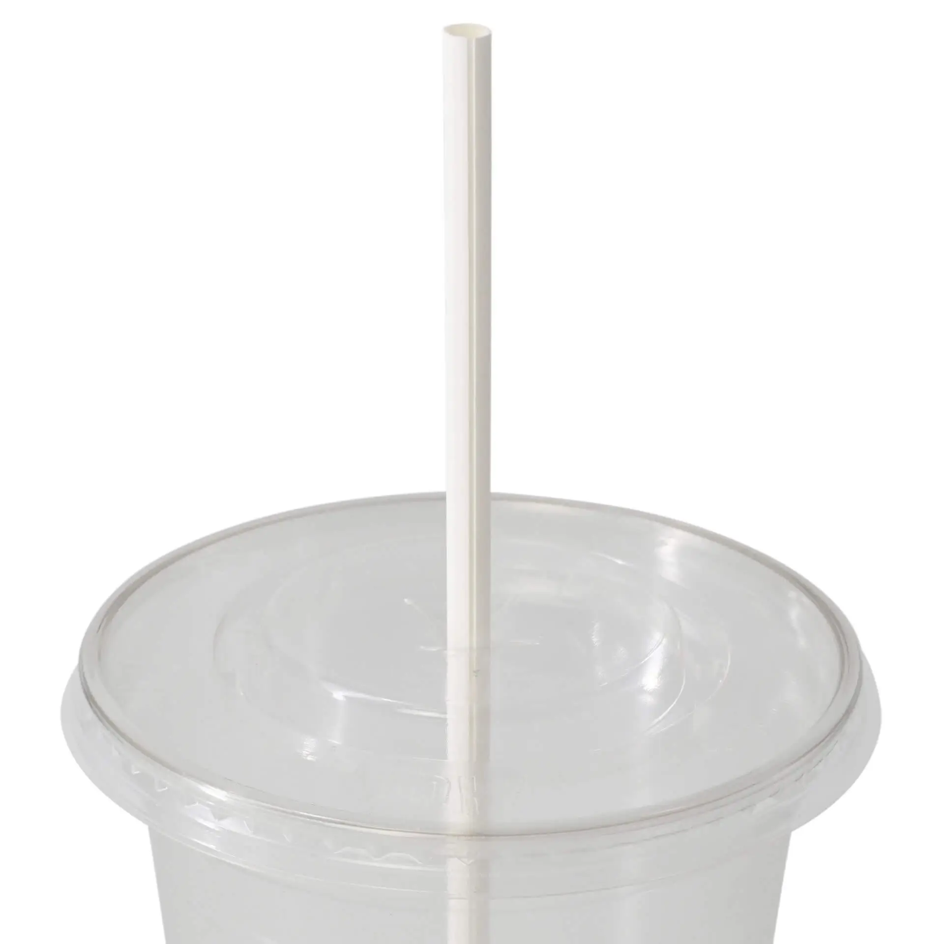 Papier-Trinkhalme 20 cm, Ø 0,5 cm, weiss, vertikal gerollt, einzeln verpackt Papier-Trinkhalme 20 cm, Ø 0,5 cm, weiss, vertikal gerollt, einzeln verpackt
