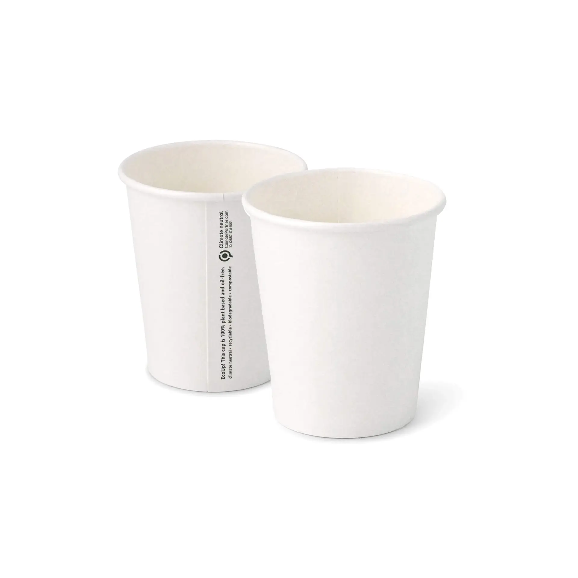 Pappbecher 200 ml / 8 oz, Ø 80 mm, weiss