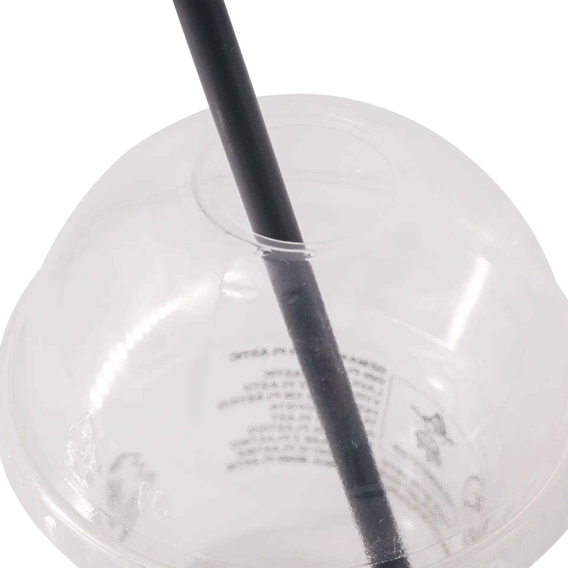 Cocktail Strohhalme 15 cm, Ø 0,7 cm, schwarz, wiederverwendbar