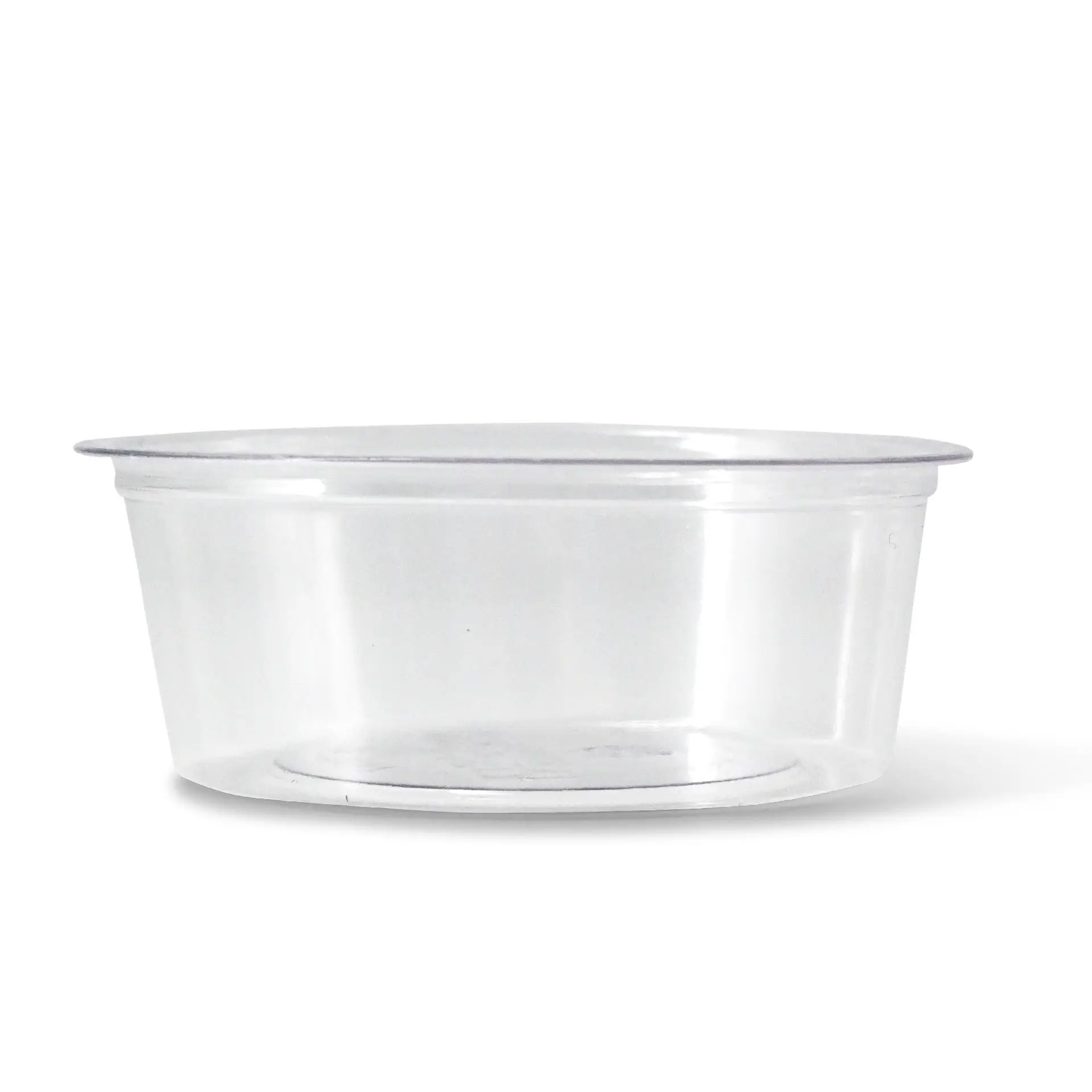 Portionsbecher aus PLA 60 ml, Ø 70 mm, klar
