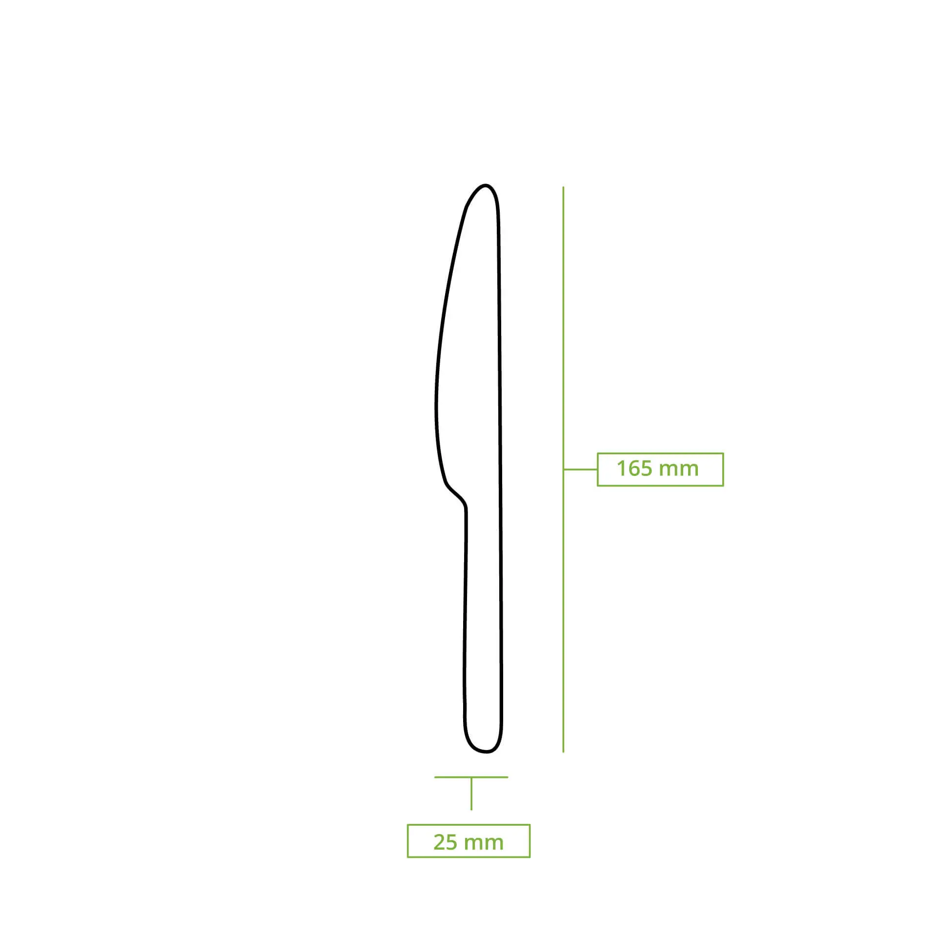 Papiermesser 16,5 cm, braun Papiermesser 16,5 cm, braun
