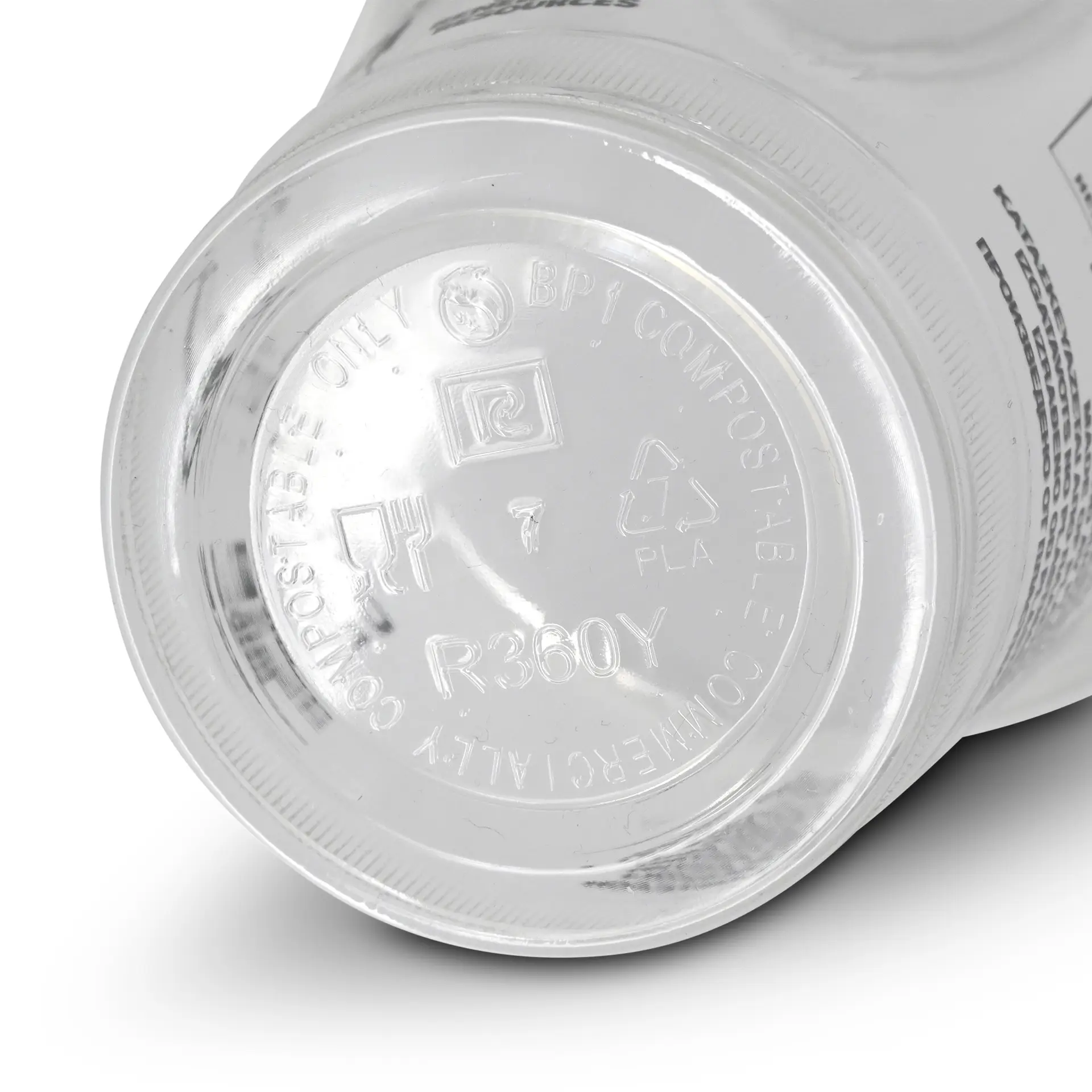 Gobelet à smoothie en PLA, 30 cl / 12 oz, Ø 96 mm