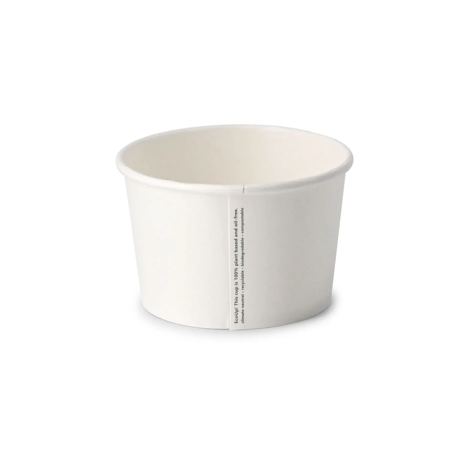 Karton-Universal-Becher 200 ml / 8 oz, Ø 90 mm, weiss