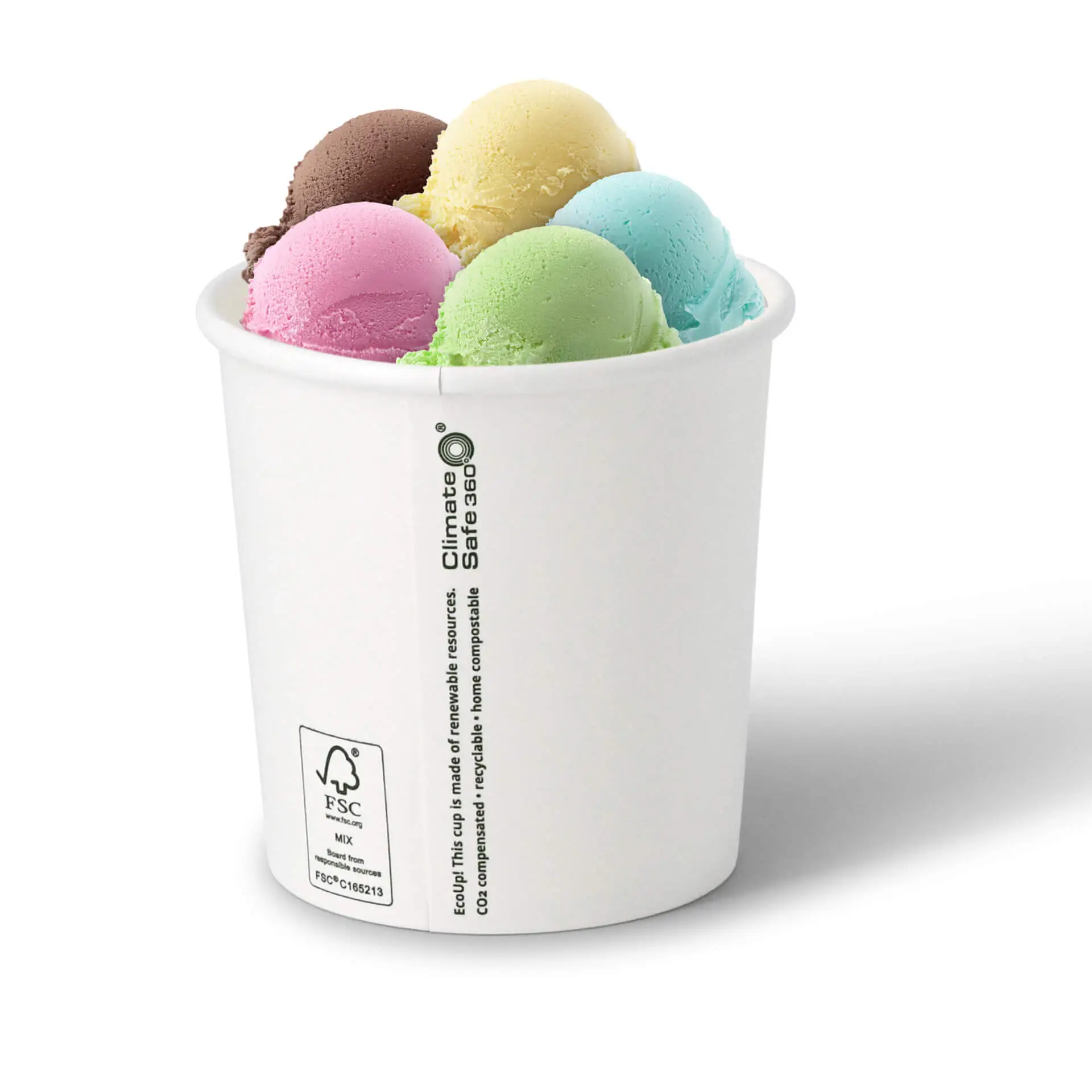 Pot à glace en carton XL, 12 oz, max. 14 oz, Ø 92 mm, blanc dfc067891-eisbecher-aus-pappe-xl-300-ml-max-400-ml-92-mm-weiss-2