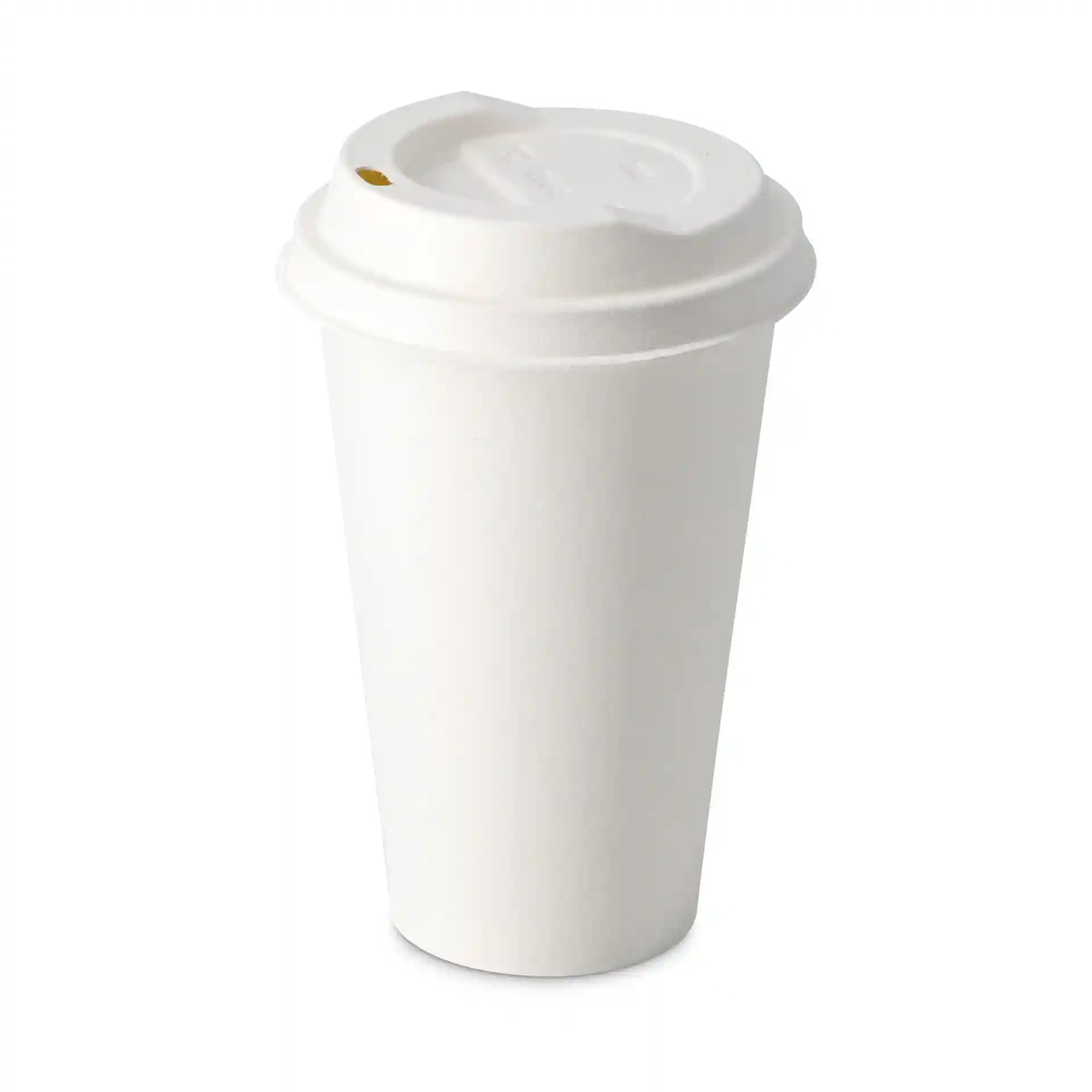 Gobelet en carton 400 ml / 16 oz, Ø 90 mm, simple paroi, blanc, revêtu de PLA