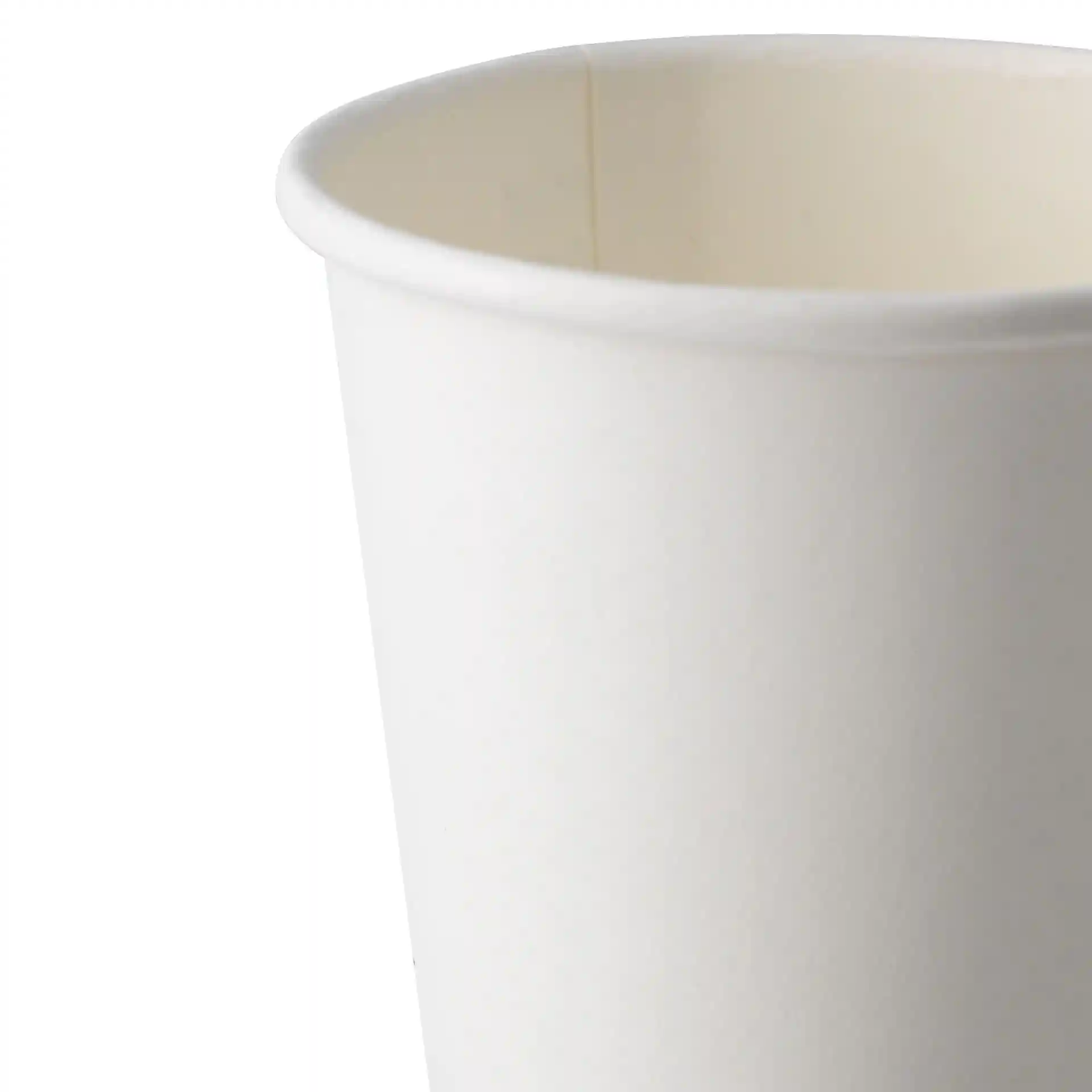 Gobelet en carton 200 ml / 8 oz, Ø 80 mm, avec pictogrammes "EcoUp©", simple paroi, blanc, revêtement en PLA