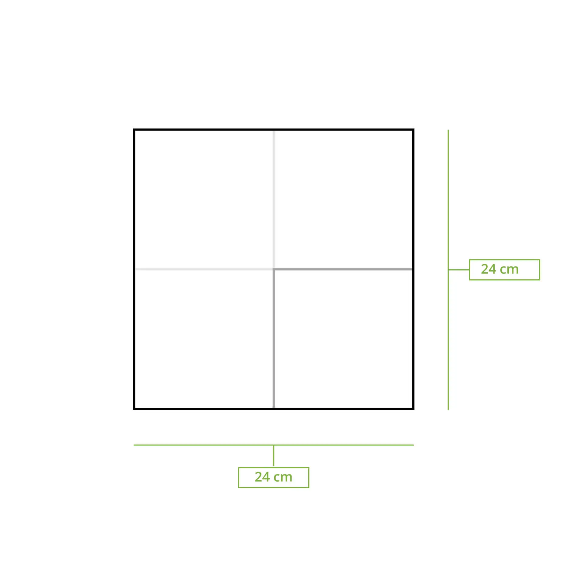 Cocktail-Servietten aus recyceltem Papier 24 x 24 cm, 2-lagig, ¼ Falz, weiss dse028301-cocktail-servietten-aus-recyceltem-papier-24-x-24-cm-2-lagig-falz-weiss-8