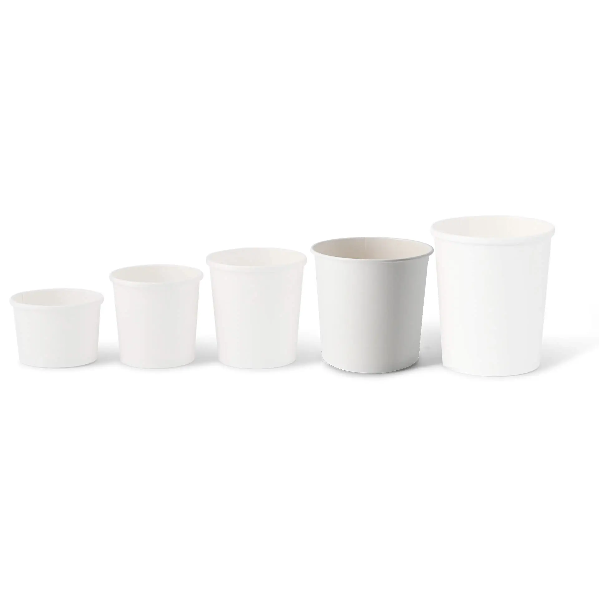 Suppenbecher to go aus Karton (Premium) 600 ml, Ø 115 mm, weiß, bio-beschichtet