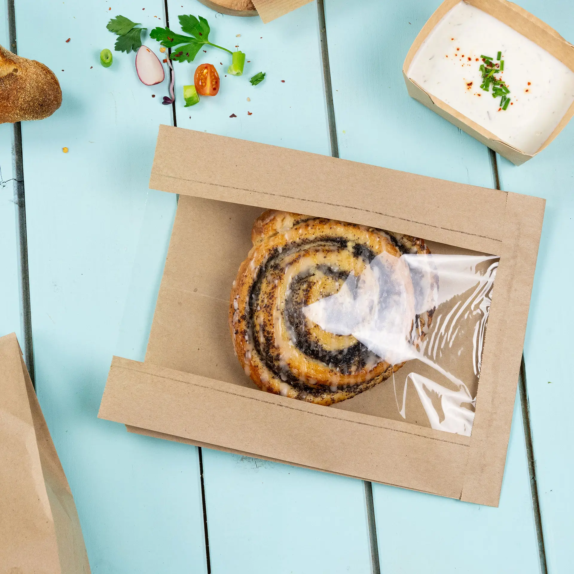 Nachhaltige Bäckertüten mit Fenster | 500 Stück dre02231-baeckertueten-aus-papier-mit-fenster-s-20-x-5-x-27-cm-braun-6