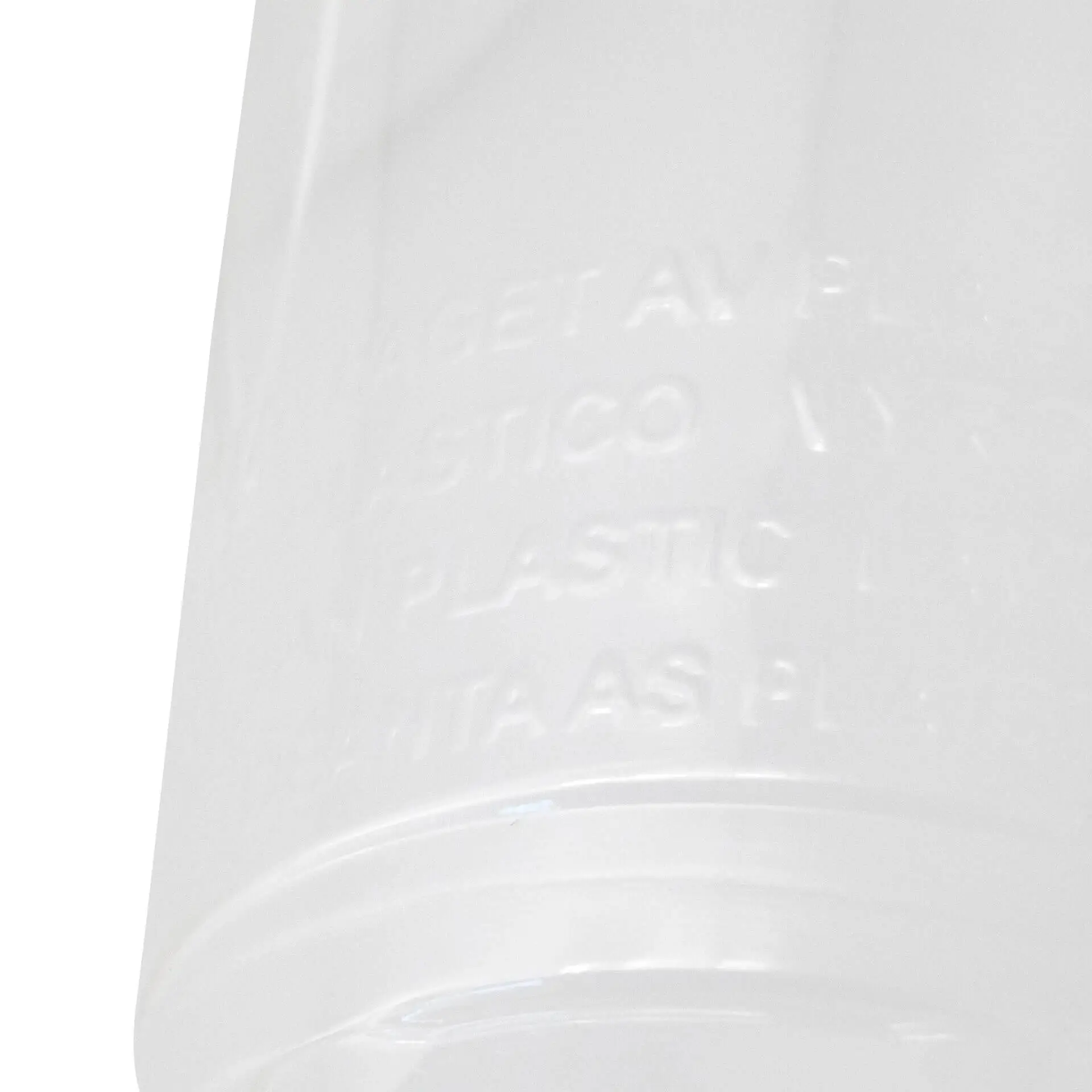 Plastikbecher bedrucken 500 ml / 20 oz, transparent, PLA