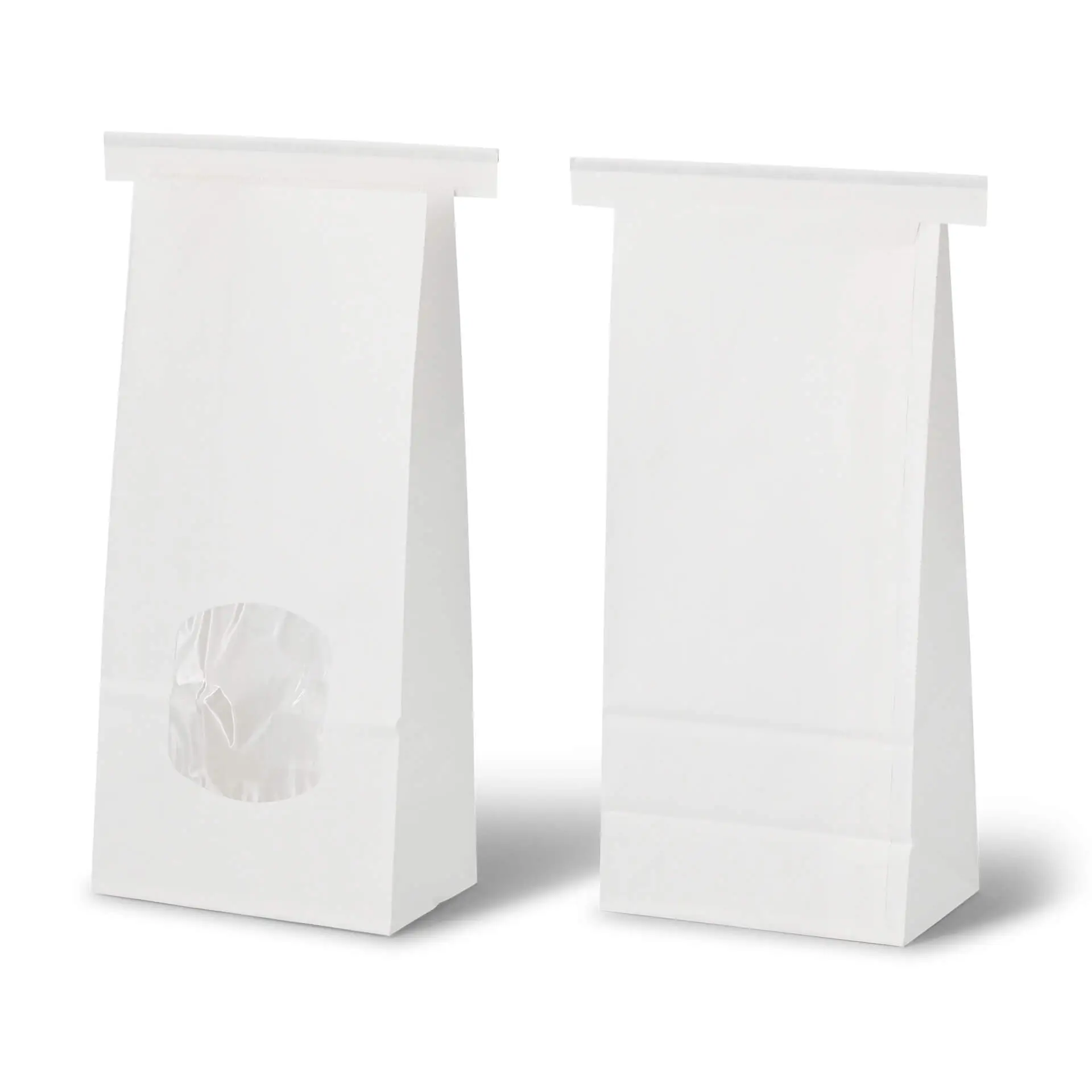 Blockbeutel m. Fenster M, 11,5 x 7 x 24,5 cm, PP-Folie, weiss, Clipband, Kraftpapier dre02710-blockbeutel-m-fenster-m-115-x-7-x-245-cm-pp-folie-weiss-clipband-kraftpapier-2