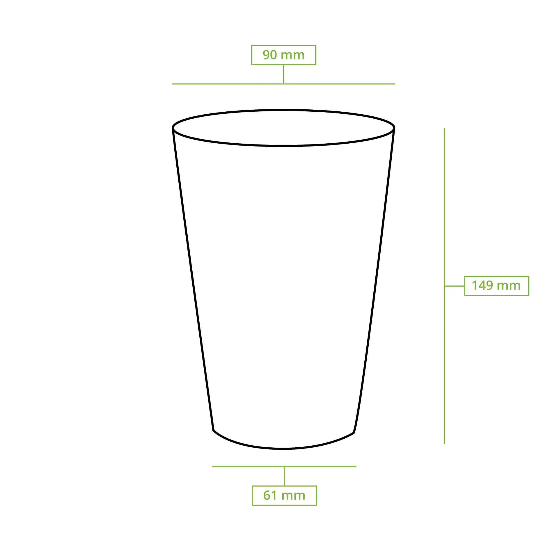 Pappbecher 500 ml / 20 oz, Ø 90 mm, braun dhd04550-pappbecher-500-ml-20-oz-90-mm-braun-6