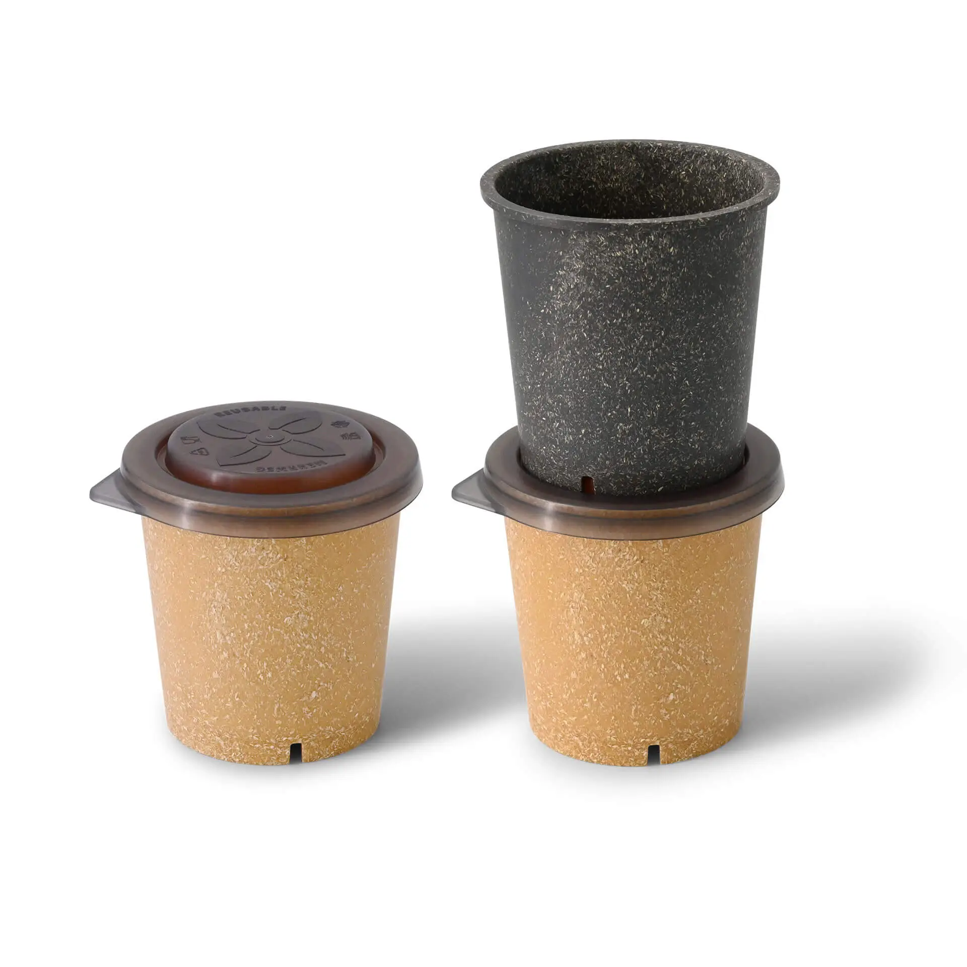 Couvercle réutilisable «merways Cup» gris, Ø 95mm, PP dfc00811-mehrwegdeckel-merways-cup-95-mm-pp-grau-5