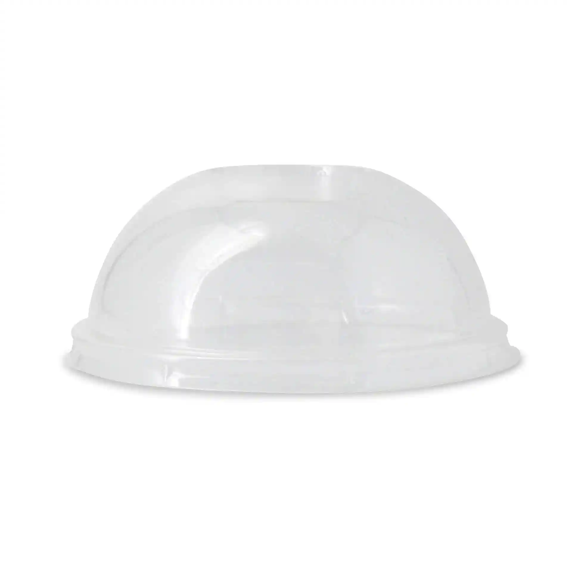 Coperchio a cupola in PLA trasparente con un'altezza di 40 mm e un diametro di 100 mm alla base.