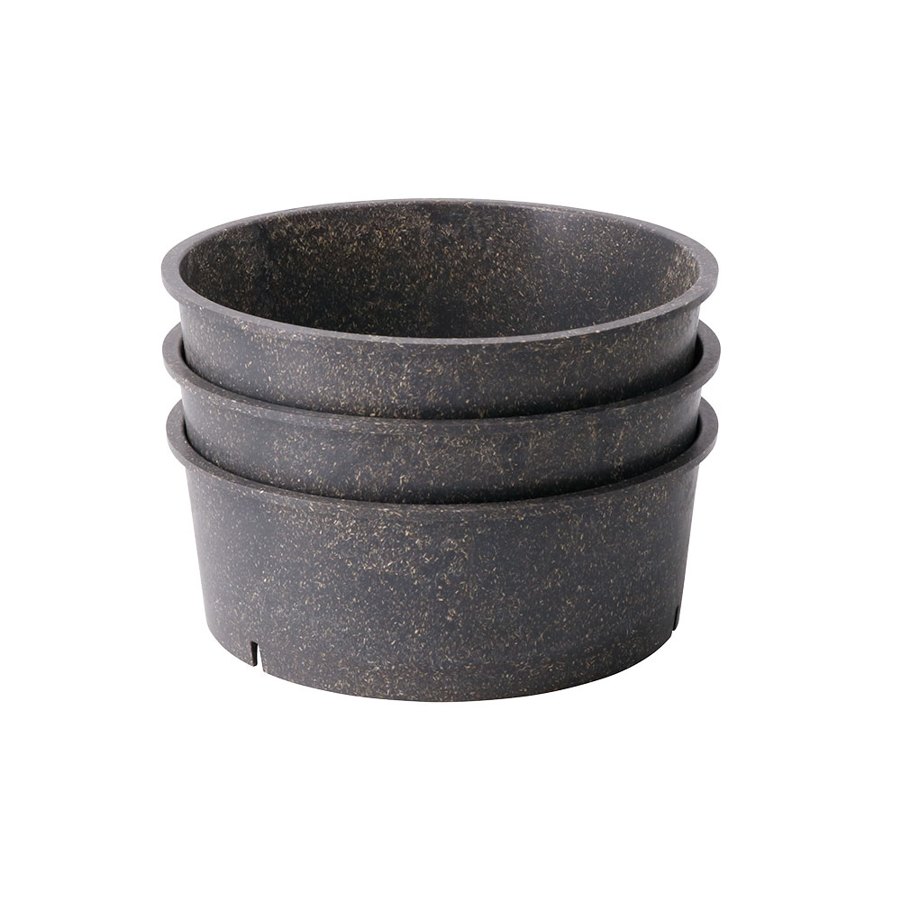 Mehrweg-Schalen "Häppy Bowl®" 1.000 ml, Ø 185 mm, Pfeffer / grau