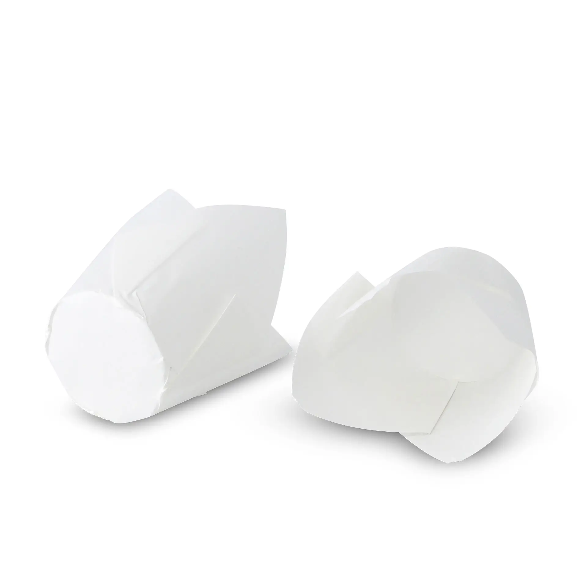 Caissettes à muffins en papier 5,5 cm, Ø 5 cm, blanc