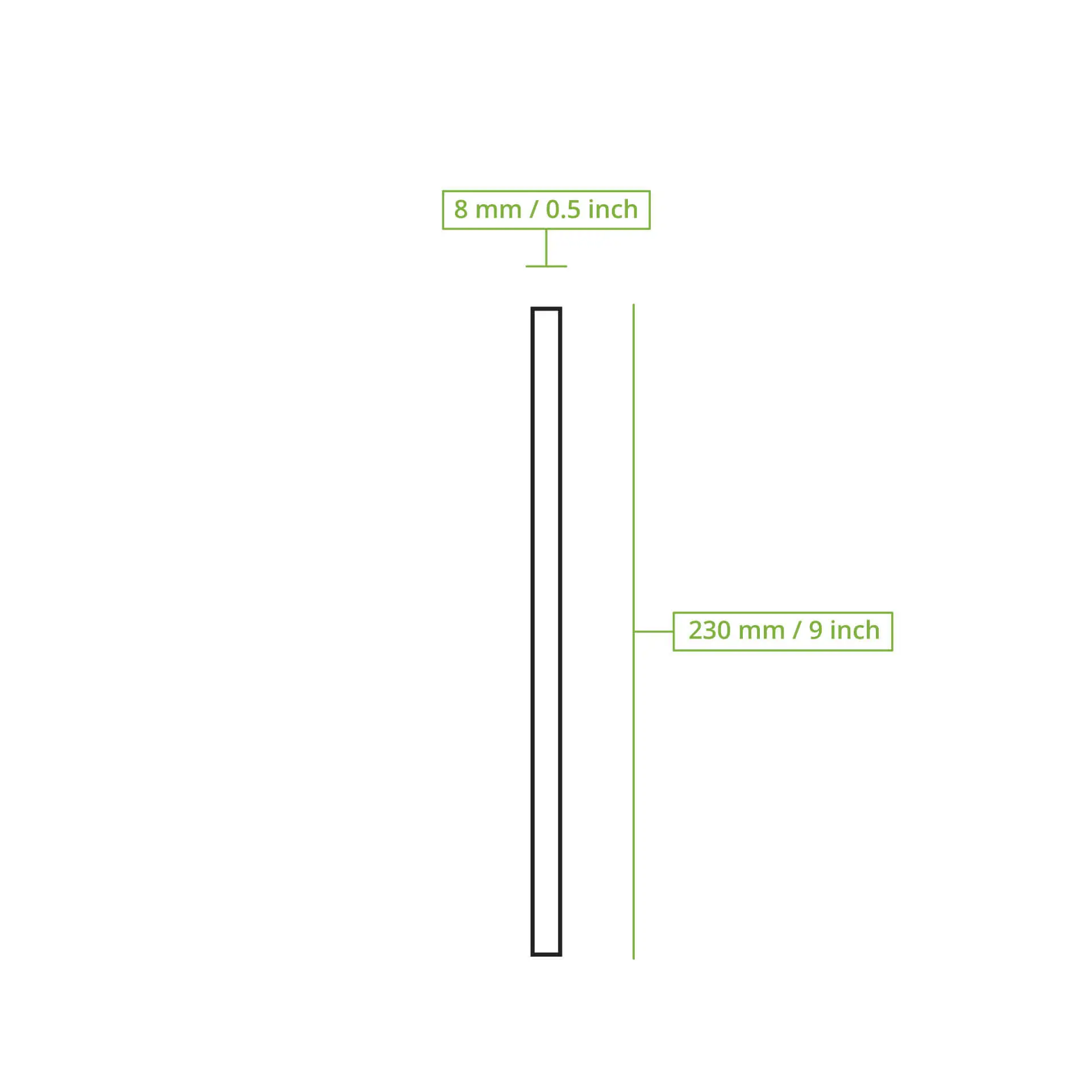 Paille Jumbo en papier 23 cm, Ø 8 mm, blanc, roulé verticalement Paille Jumbo en papier 23 cm, Ø 8 mm, blanc, roulé verticalement