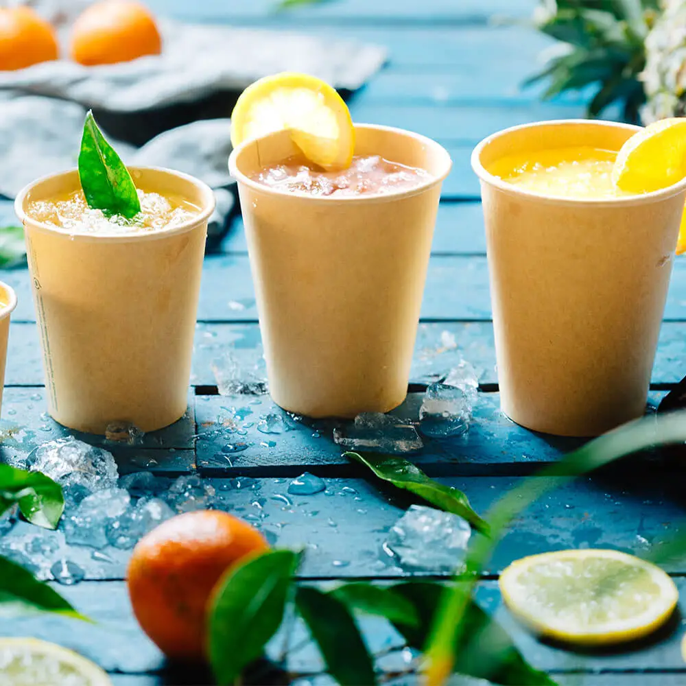 Gobelet en carton brun, 30 cl / 12 oz, Ø 90 mm dhd045141-pappbecher-300-ml-12-oz-90-mm-braun-9